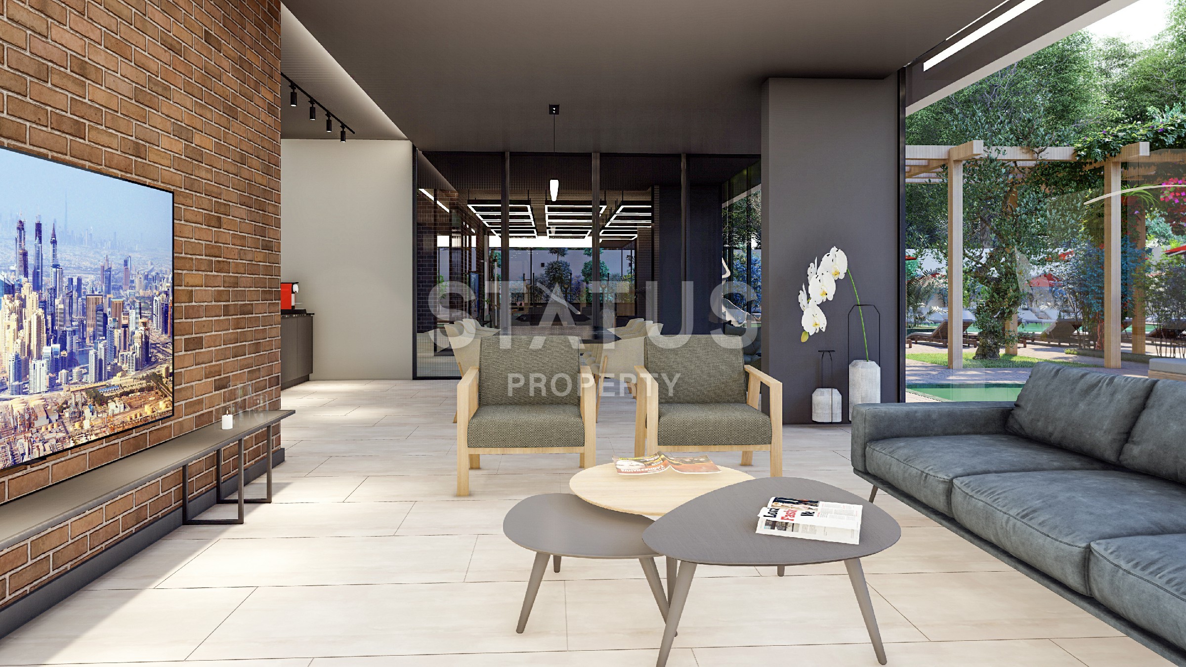 Трехкомнатная квартира в Махмутларе в новом комплексе, 110 м2 фото 42