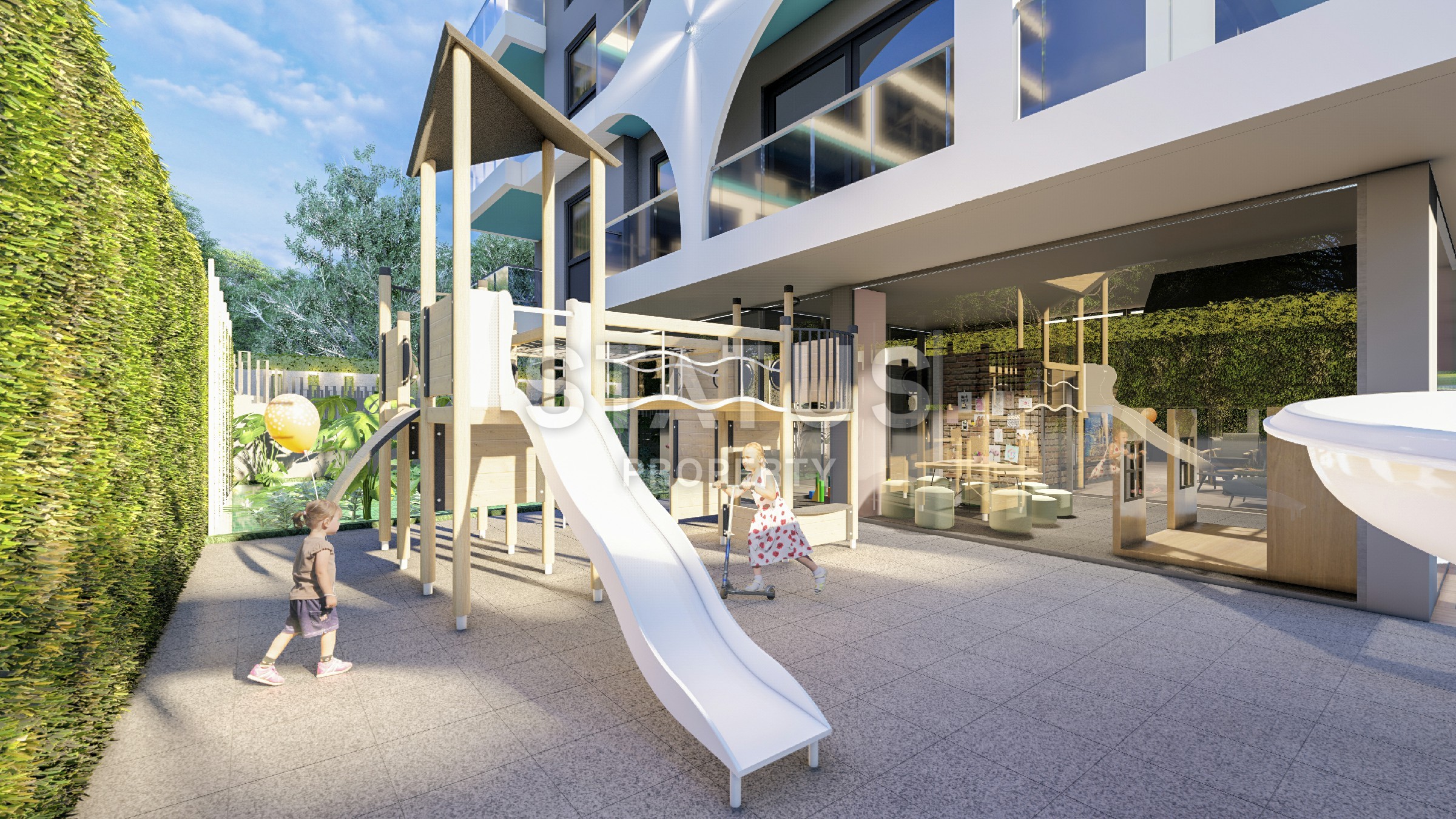 Трехкомнатная квартира в Махмутларе в новом комплексе, 110 м2 фото 46