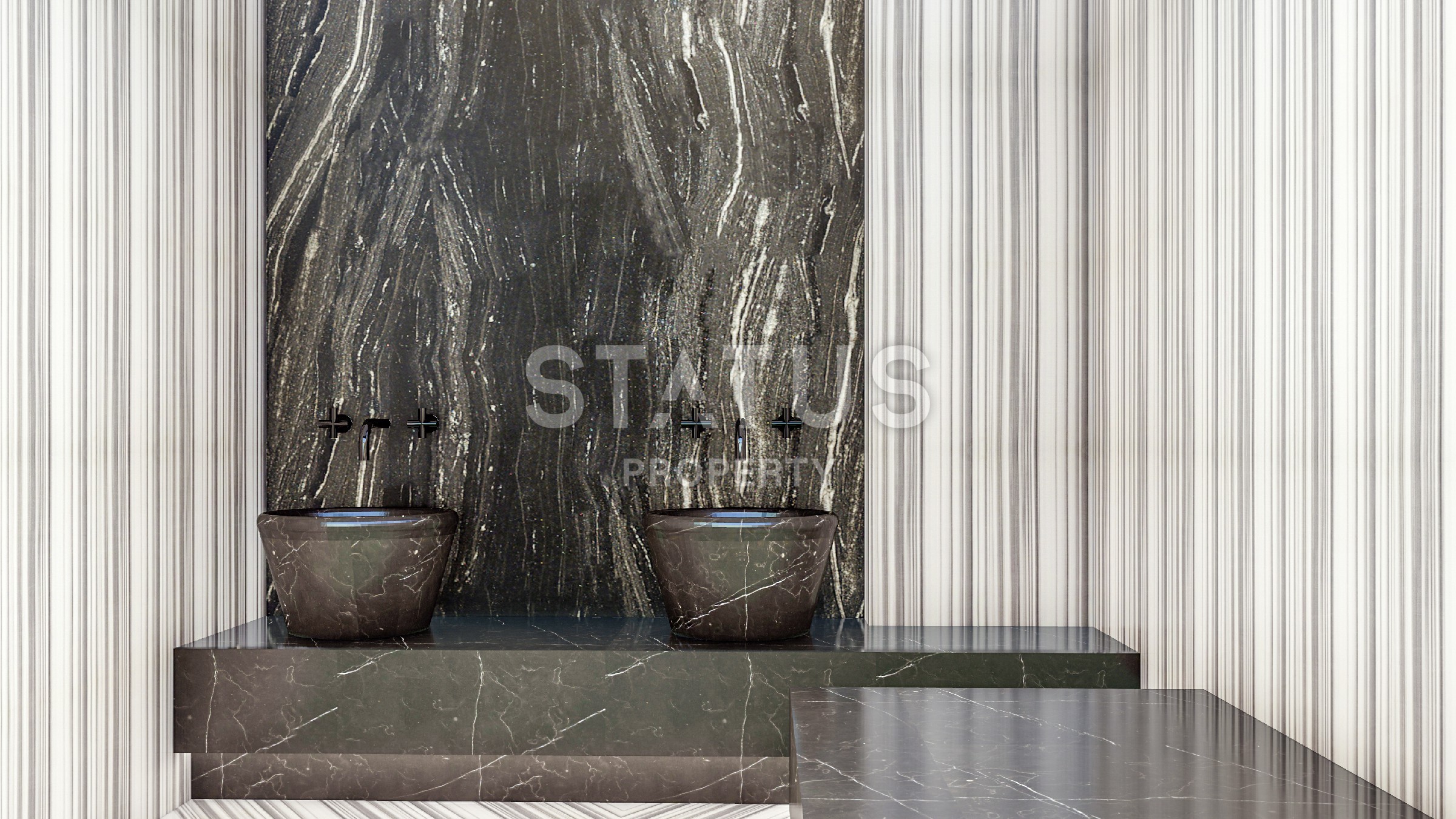 Трехкомнатная квартира в Махмутларе в новом комплексе, 110 м2 фото 47