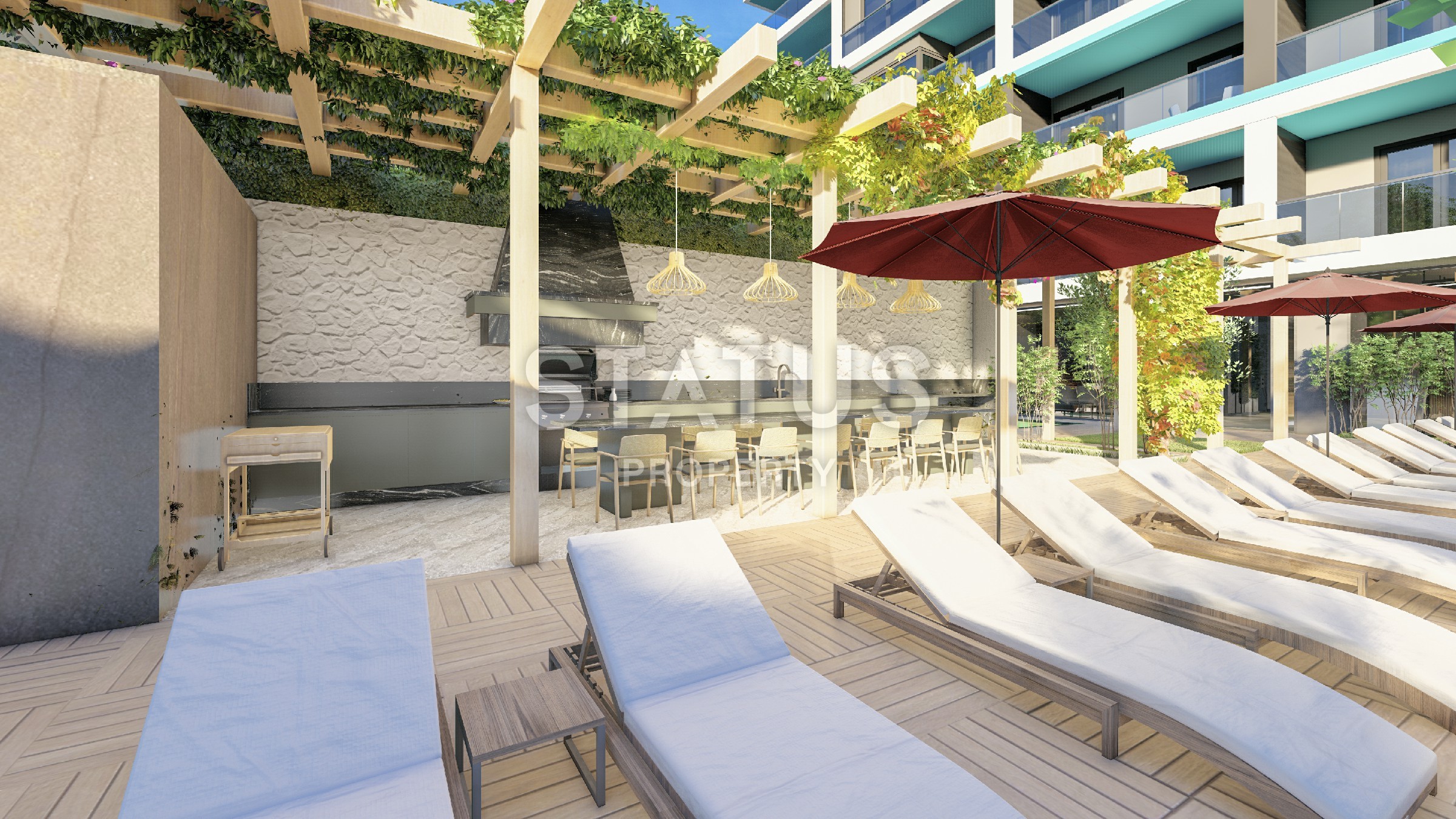 Трехкомнатная квартира в Махмутларе в новом комплексе, 110 м2 фото 51