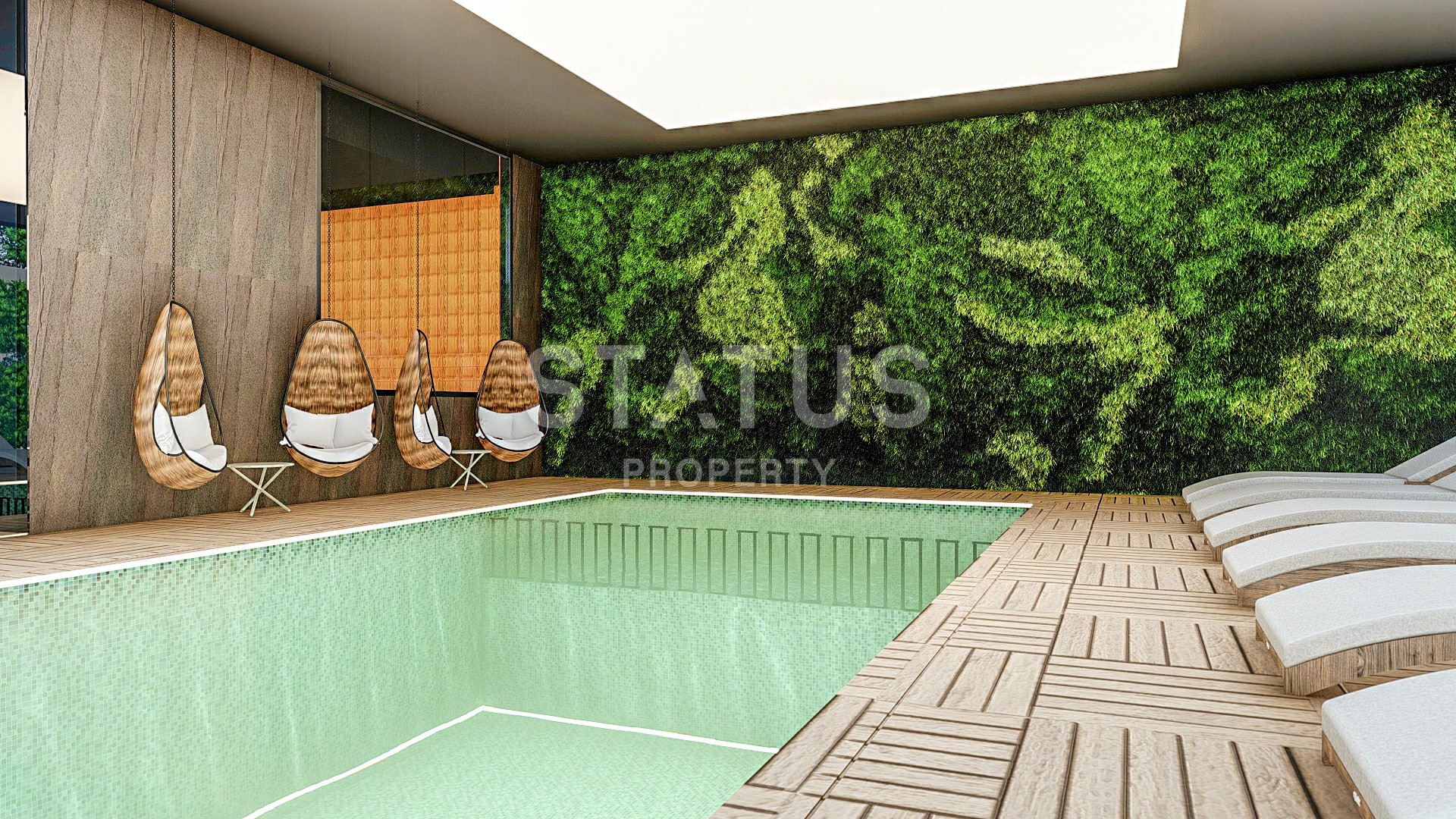 Трехкомнатная квартира в Махмутларе в новом комплексе, 110 м2 фото 57