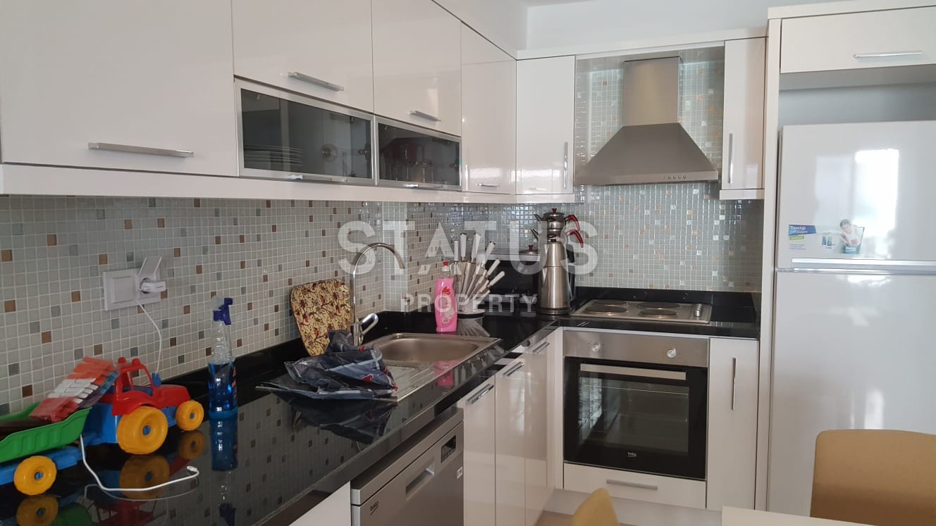 Furnished apartment in a hotel-type complex in Avsallar 65 sq.m. фото 7