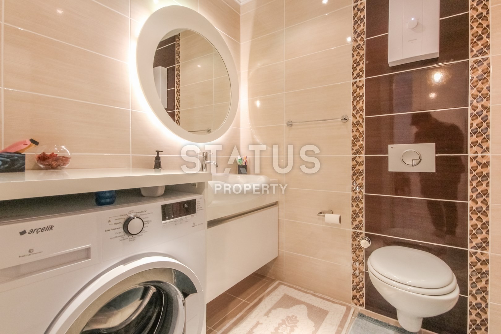 Двухкомнатная квартира в Махмутларе, 75 м2 фото 9