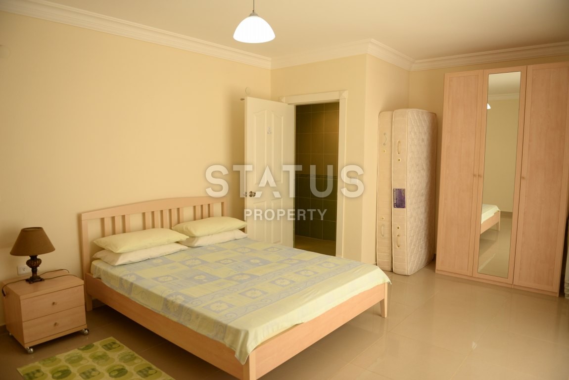 Прямой вид на море! Первая линия! Трехкомнатная квартира с мебелью в районе Махмутлар фото 11