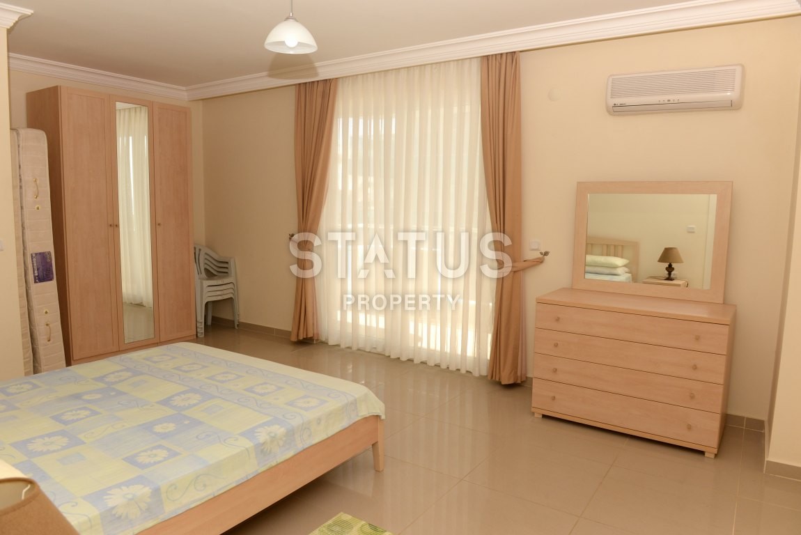 Прямой вид на море! Первая линия! Трехкомнатная квартира с мебелью в районе Махмутлар фото 13