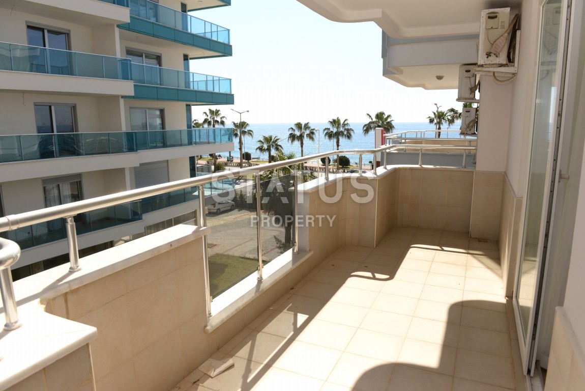 Прямой вид на море! Первая линия! Трехкомнатная квартира с мебелью в районе Махмутлар фото 15