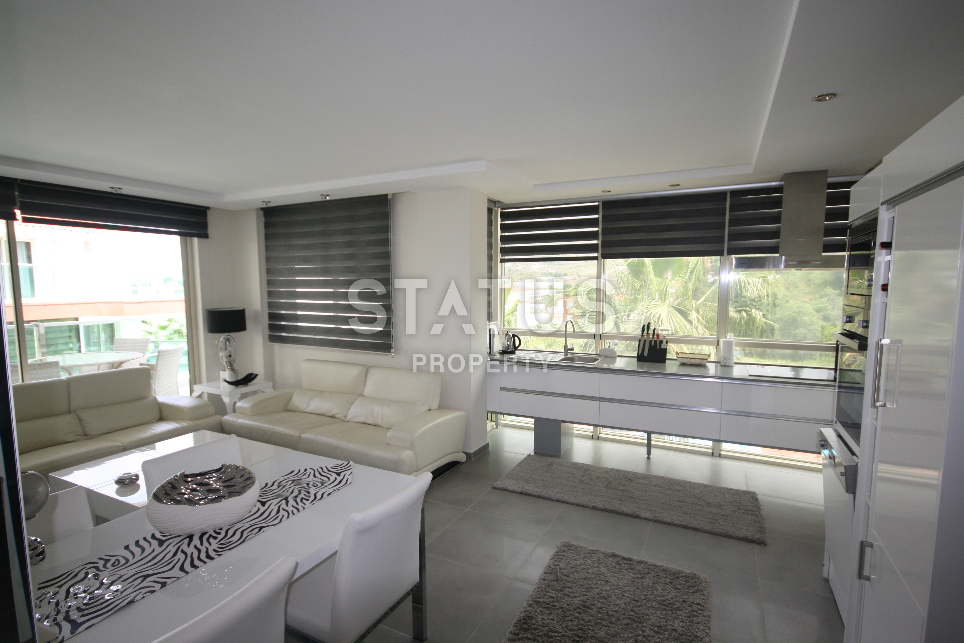 Трёхкомнатная квартира в Каргыджаке фото 15