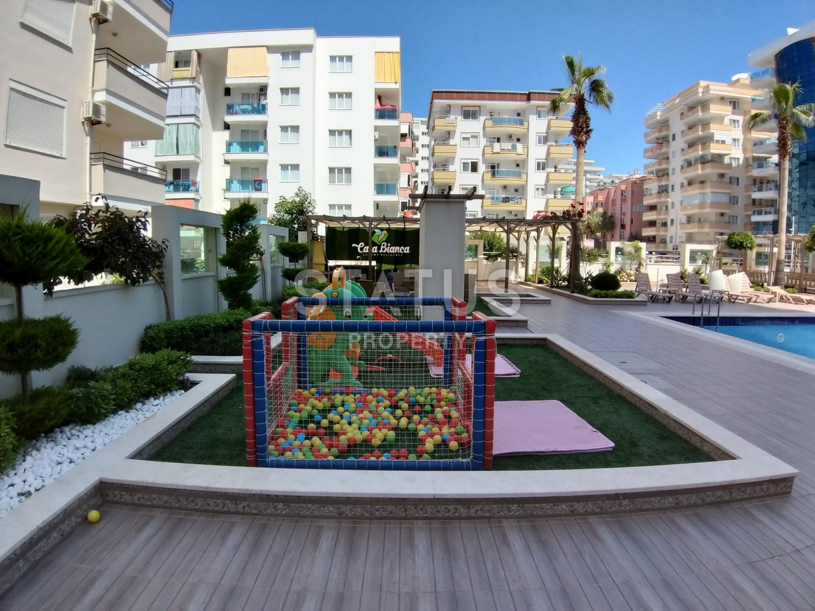 Стильная квартира в новом комплексе в Махмутларе. 50 кв.м. фото 16