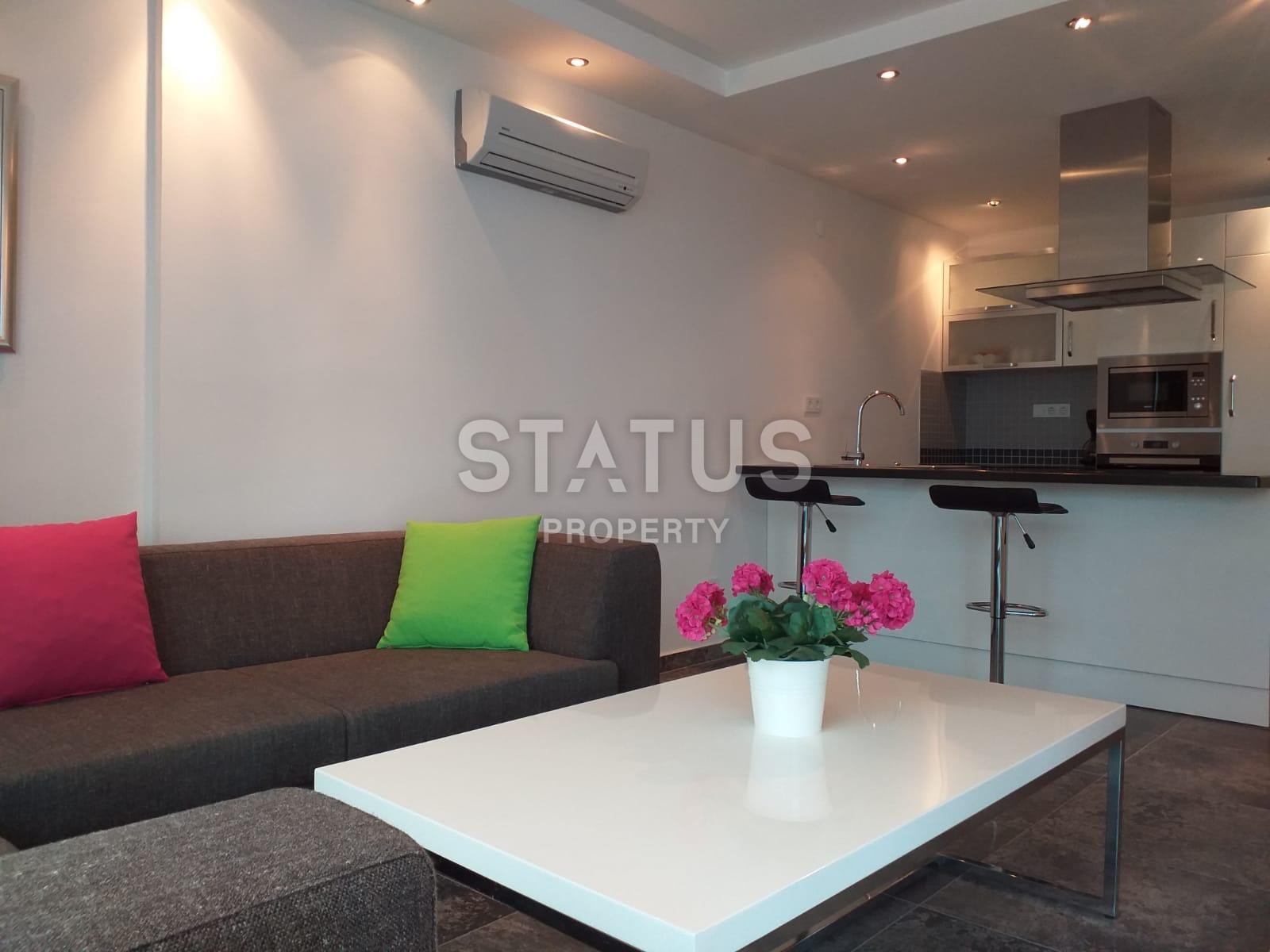 Apartment layout 2+1, 100m2 in a luxury complex, Cikcili area, Alanya фото 5