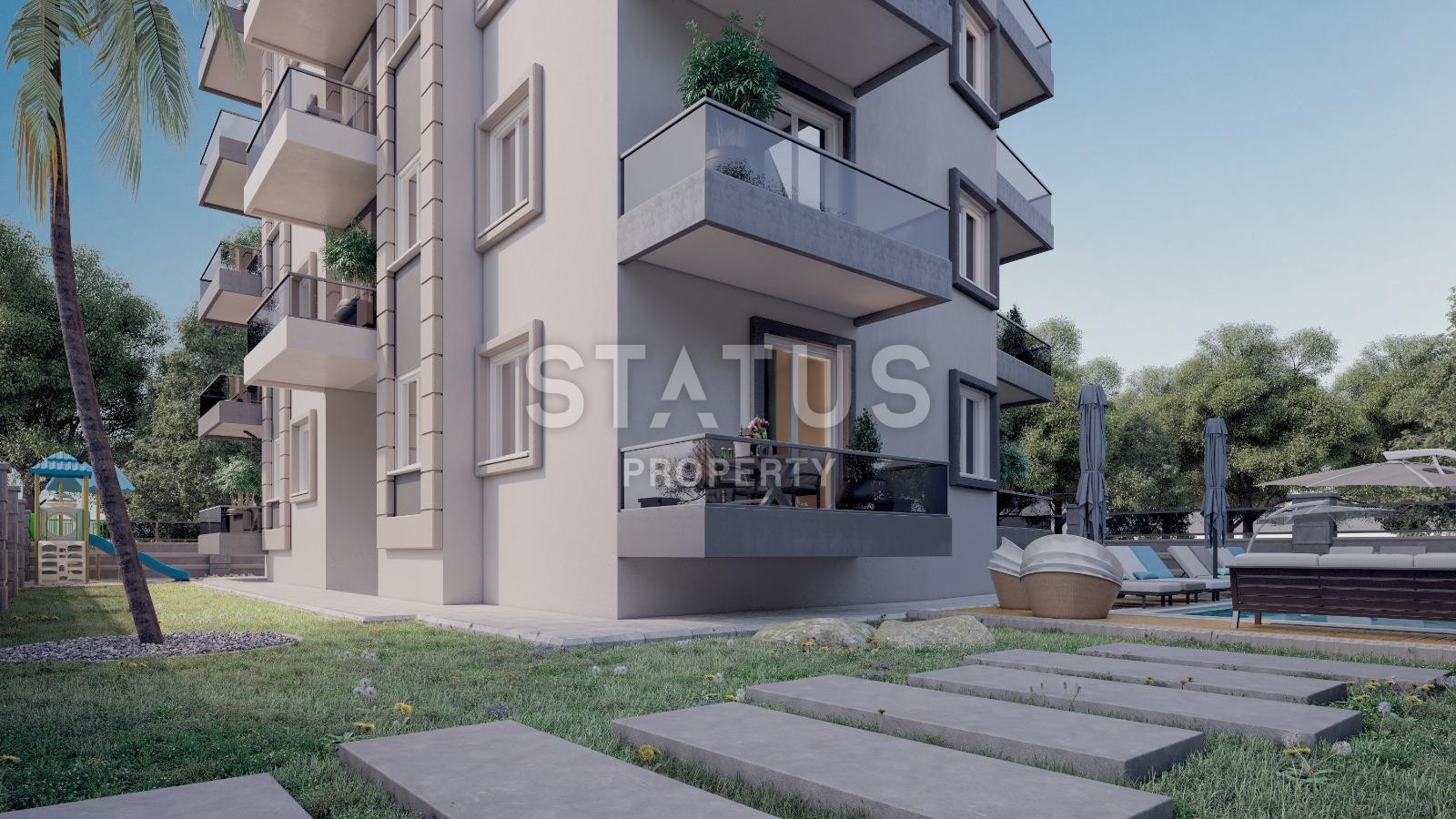 Новый инвестиционный проект в районе Махмутлар, квартиры планировок 1+1, 2+1, 3+1, площадь 45-170м2 фото 8