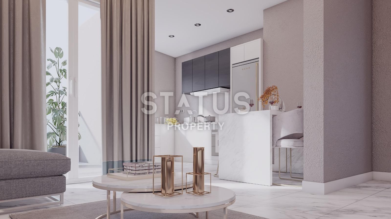 Новый инвестиционный проект в районе Махмутлар, квартиры планировок 1+1, 2+1, 3+1, площадь 45-170м2 фото 13