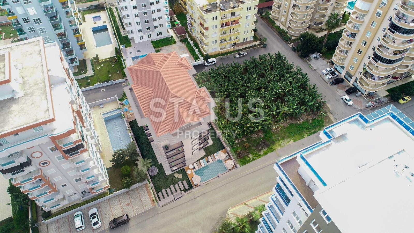 Новый инвестиционный проект в районе Махмутлар, квартиры планировок 1+1, 2+1, 3+1, площадь 45-170м2 фото 18