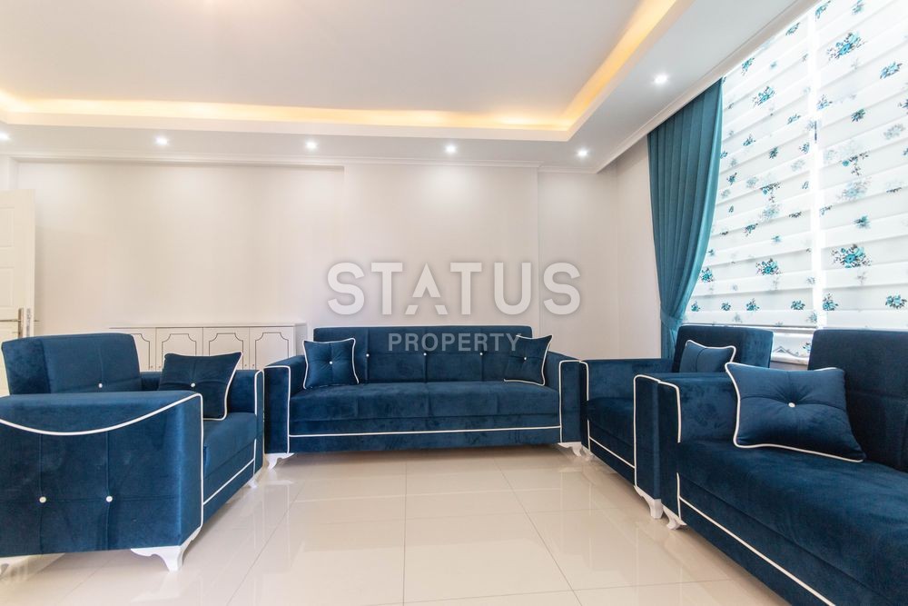 Апартаменты 1+1 в комплексе, рядом с морем в Махмутларе, 75 м2. фото 9