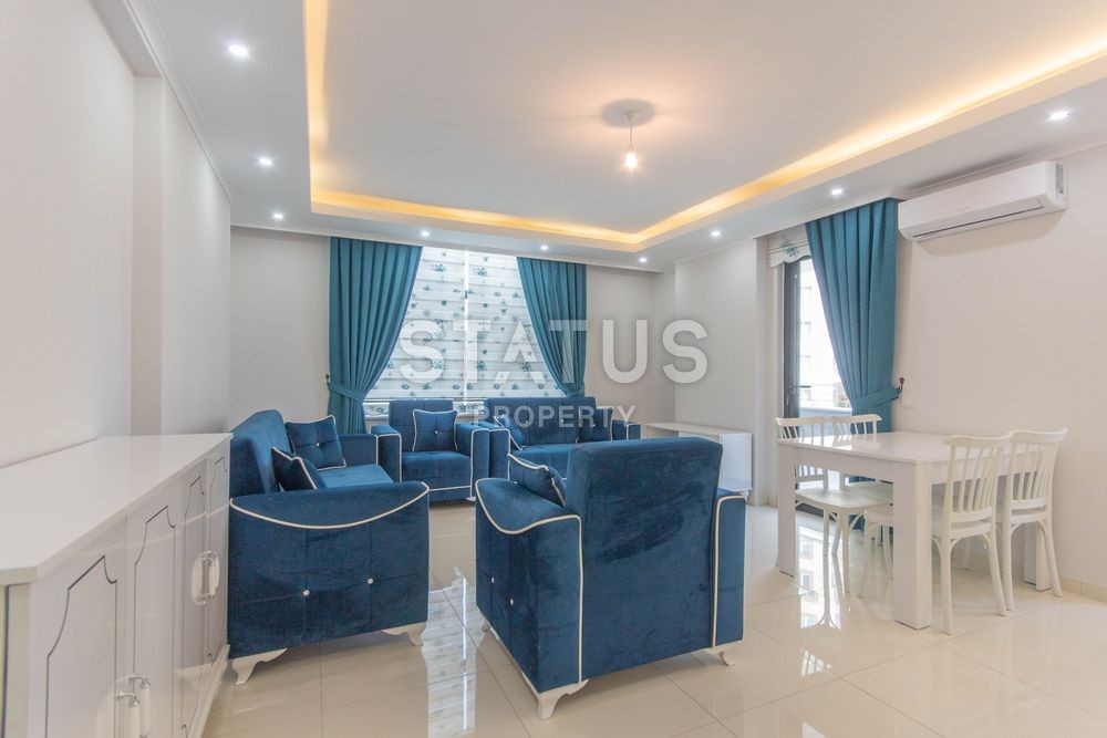 Апартаменты 1+1 в комплексе, рядом с морем в Махмутларе, 75 м2. фото 13