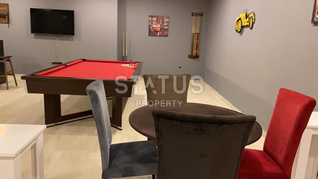 Шикарная вилла планировки 3+1, 1040м2 с собственной территорией, завораживающий вид на крепость Алании, районе Тепе фото 10