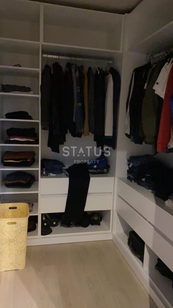 Шикарная вилла планировки 3+1, 1040м2 с собственной территорией, завораживающий вид на крепость Алании, районе Тепе фото 13