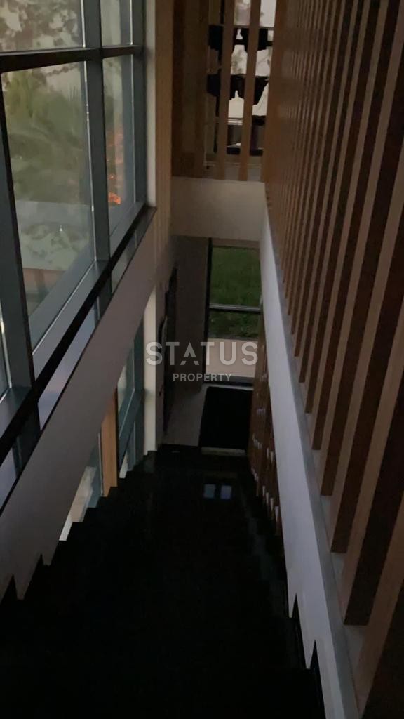 Шикарная вилла планировки 3+1, 1040м2 с собственной территорией, завораживающий вид на крепость Алании, районе Тепе фото 16