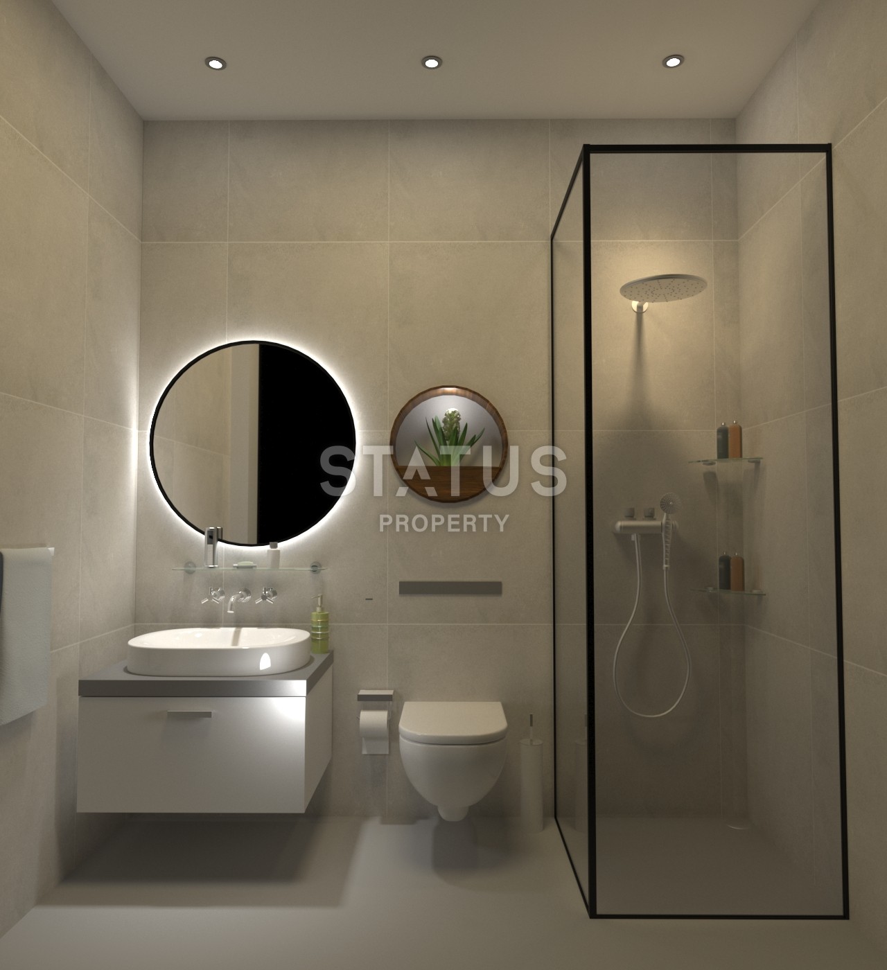 Апартаменты 1+1 в новом комплексе в центре Махмутлара, 45 м2. фото 20