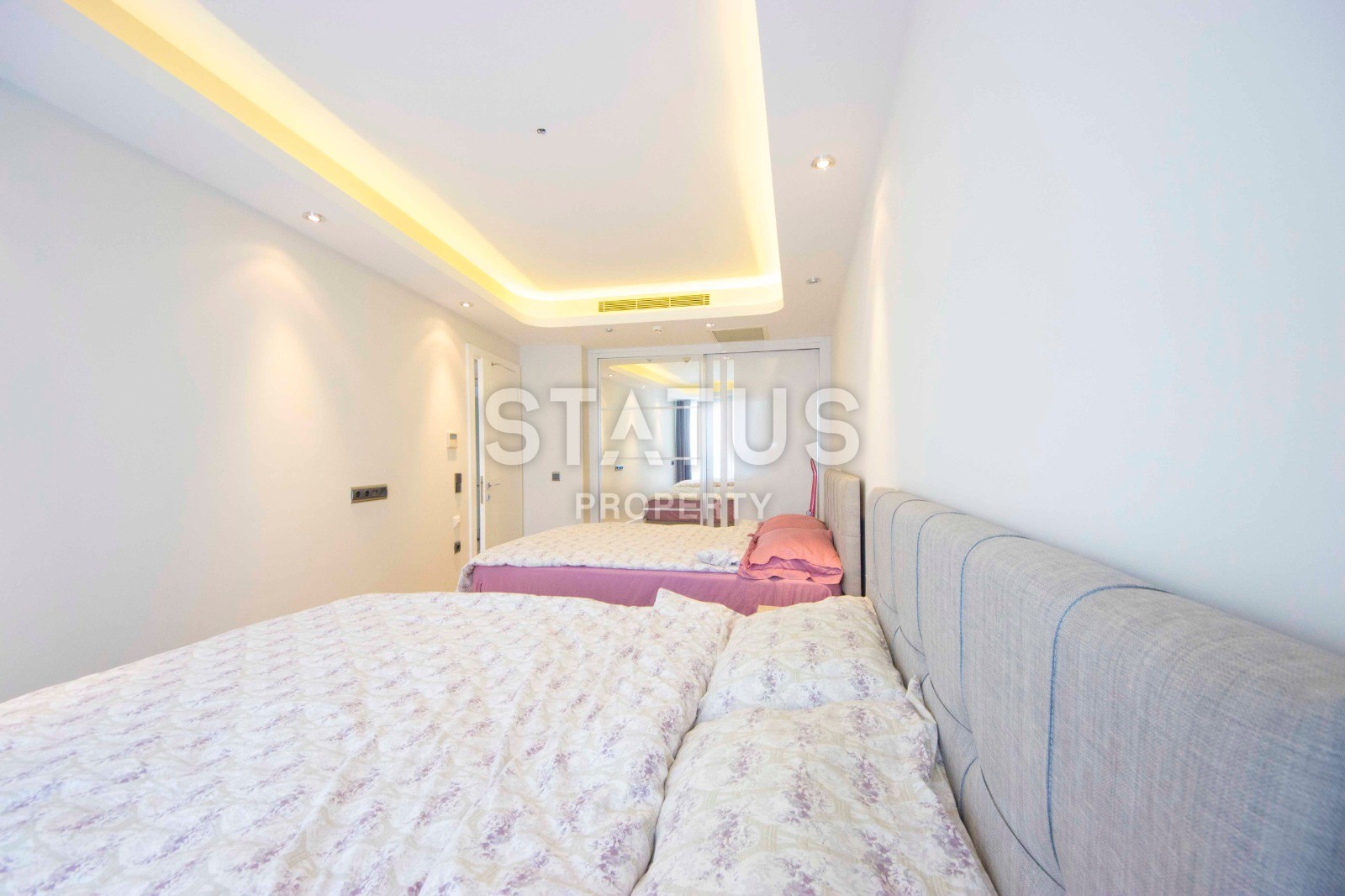 Просторная квартира планировки 2+1, 156 м 2 в комплексе класса люкс отельного типа с собственным пляжем, район Конаклы, Аланья фото 5