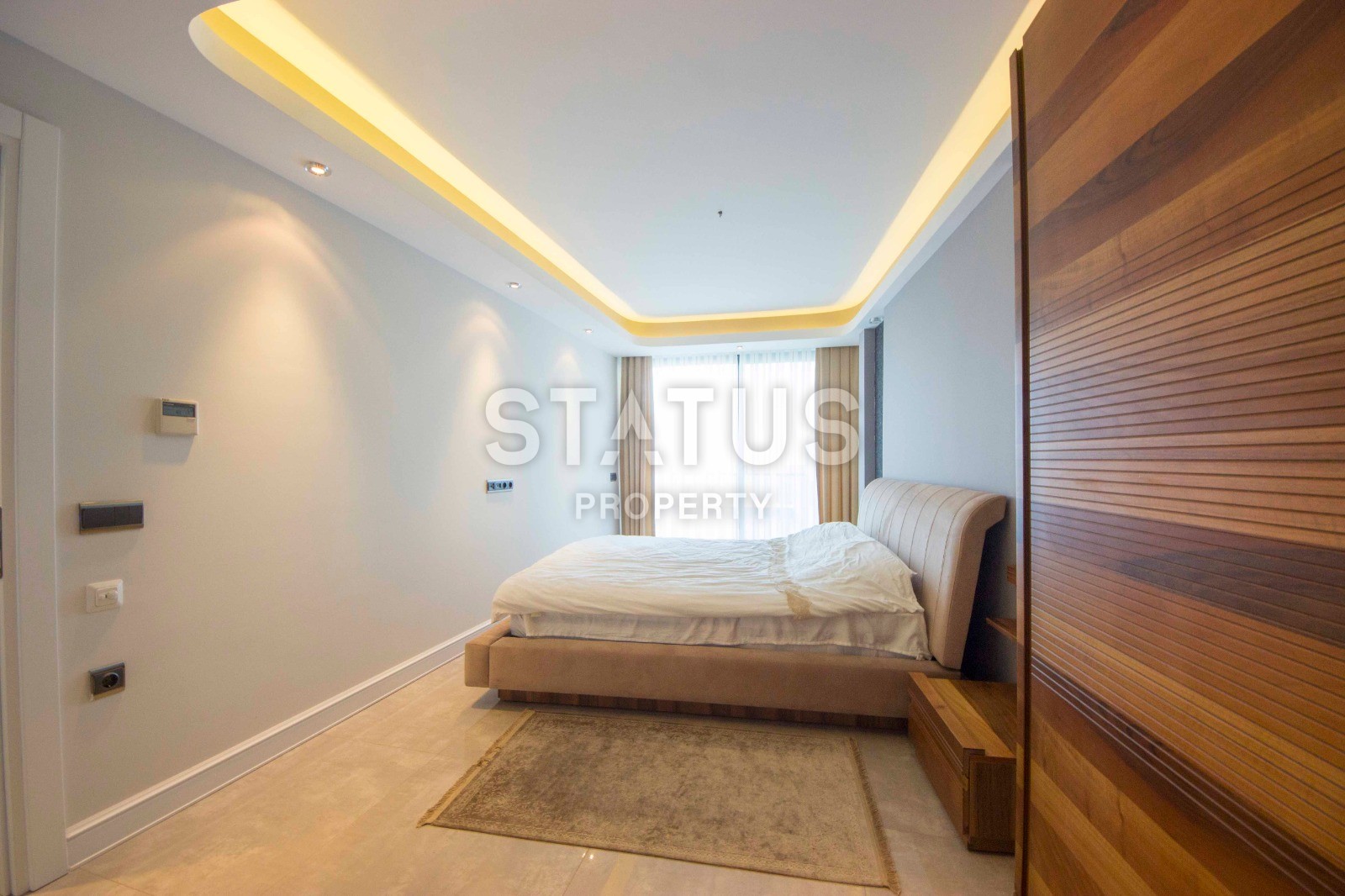 Просторная квартира планировки 2+1, 156 м 2 в комплексе класса люкс отельного типа с собственным пляжем, район Конаклы, Аланья фото 7