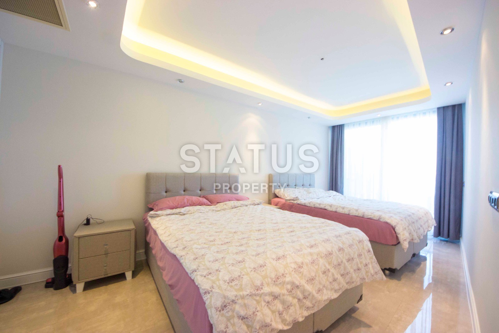 Просторная квартира планировки 2+1, 156 м 2 в комплексе класса люкс отельного типа с собственным пляжем, район Конаклы, Аланья фото 10