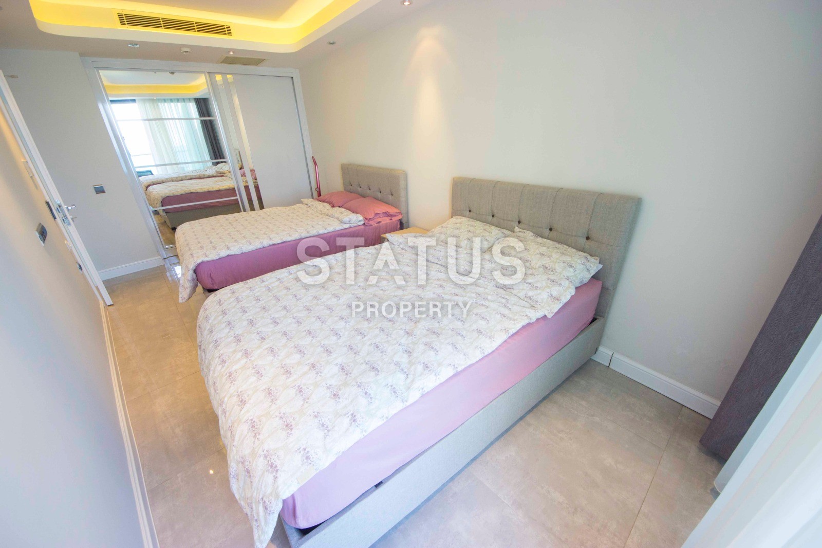 Просторная квартира планировки 2+1, 156 м 2 в комплексе класса люкс отельного типа с собственным пляжем, район Конаклы, Аланья фото 14