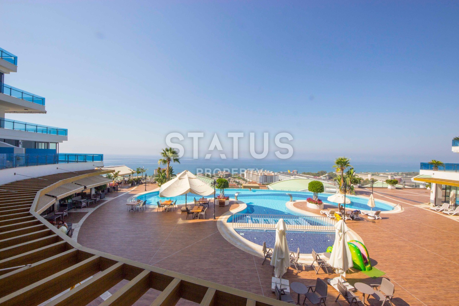 Просторная квартира планировки 2+1, 156 м 2 в комплексе класса люкс отельного типа с собственным пляжем, район Конаклы, Аланья фото 19