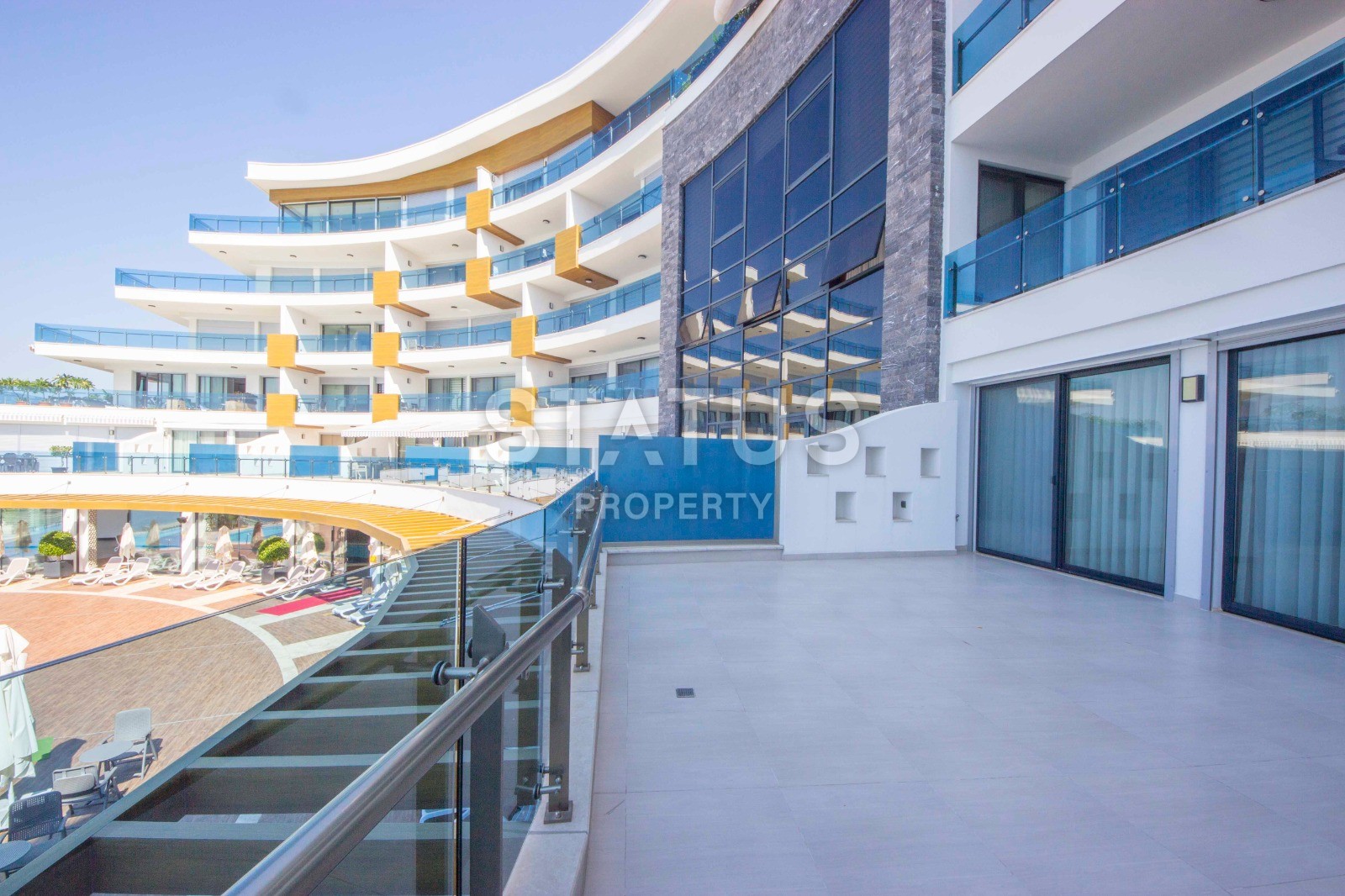 Просторная квартира планировки 2+1, 156 м 2 в комплексе класса люкс отельного типа с собственным пляжем, район Конаклы, Аланья фото 23