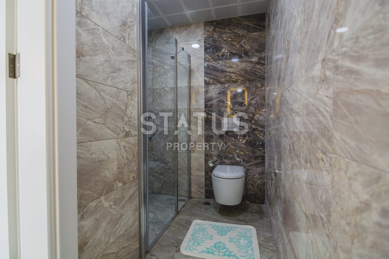 Двух уровневый пентхаус 2+1 с видом на море и горы, 150 м2. Алания, Махмутлар. фото 9