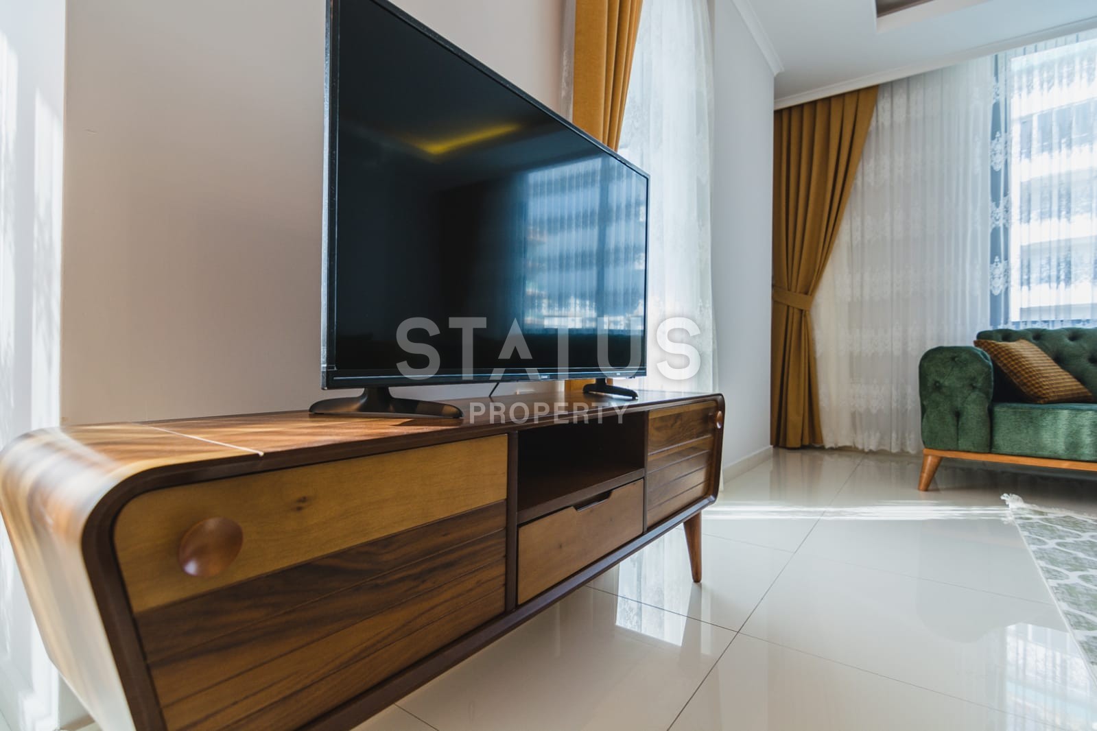 Двух уровневый пентхаус 2+1 с видом на море и горы, 150 м2. Алания, Махмутлар. фото 11