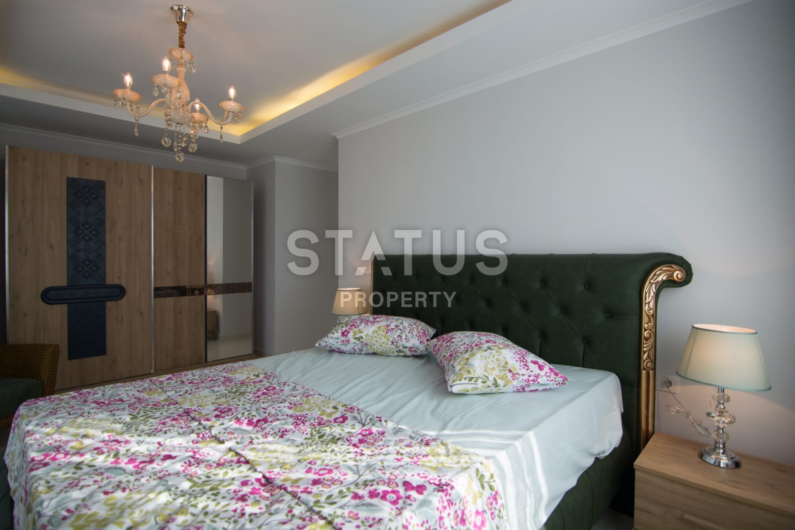 Двух уровневый пентхаус 2+1 с видом на море и горы, 150 м2. Алания, Махмутлар. фото 27