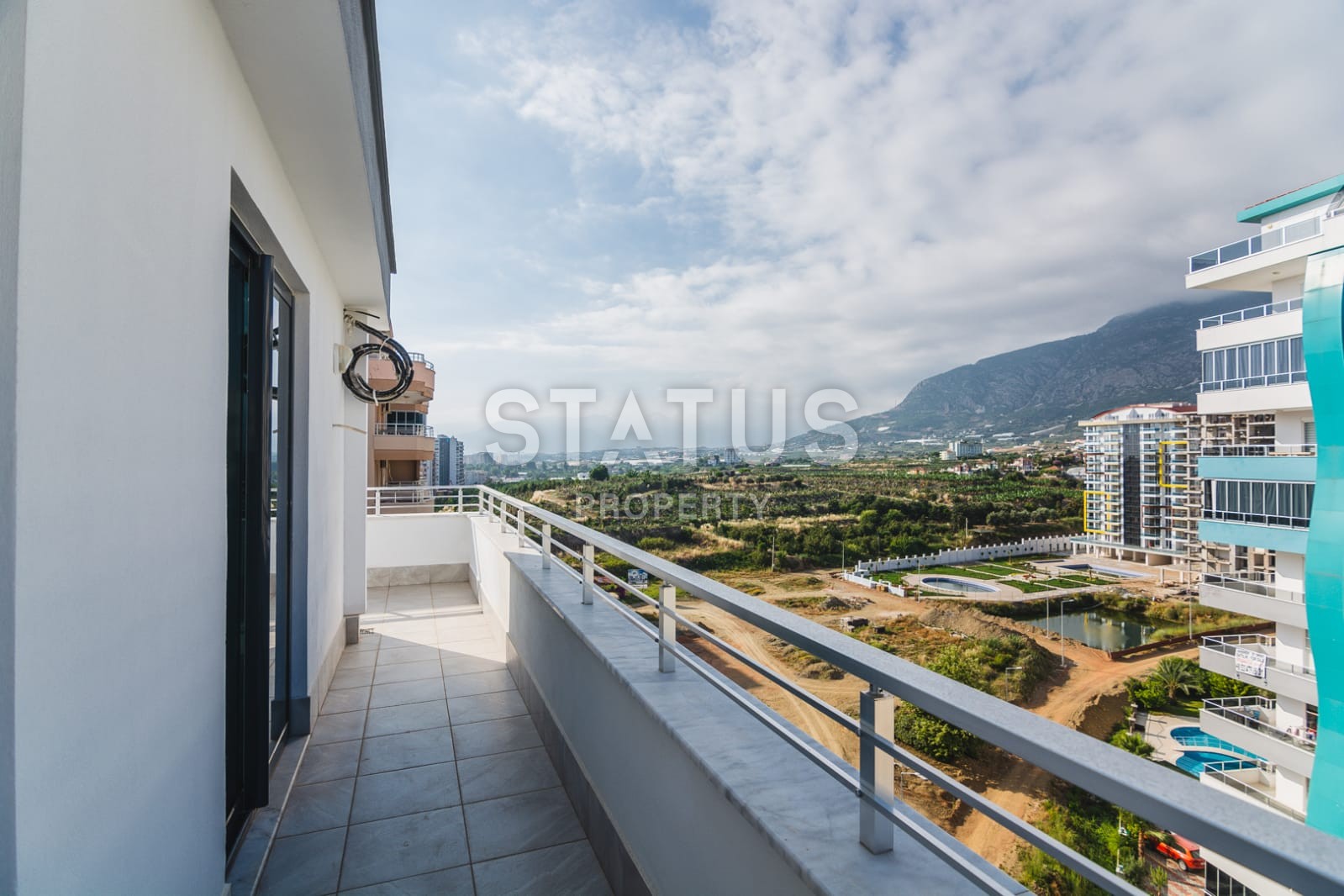 Двух уровневый пентхаус 2+1 с видом на море и горы, 150 м2. Алания, Махмутлар. фото 30