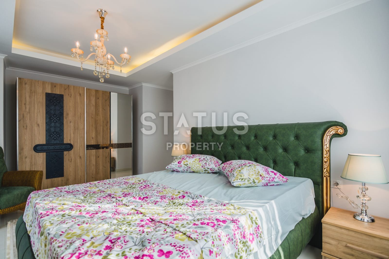 Двух уровневый пентхаус 2+1 с видом на море и горы, 150 м2. Алания, Махмутлар. фото 35