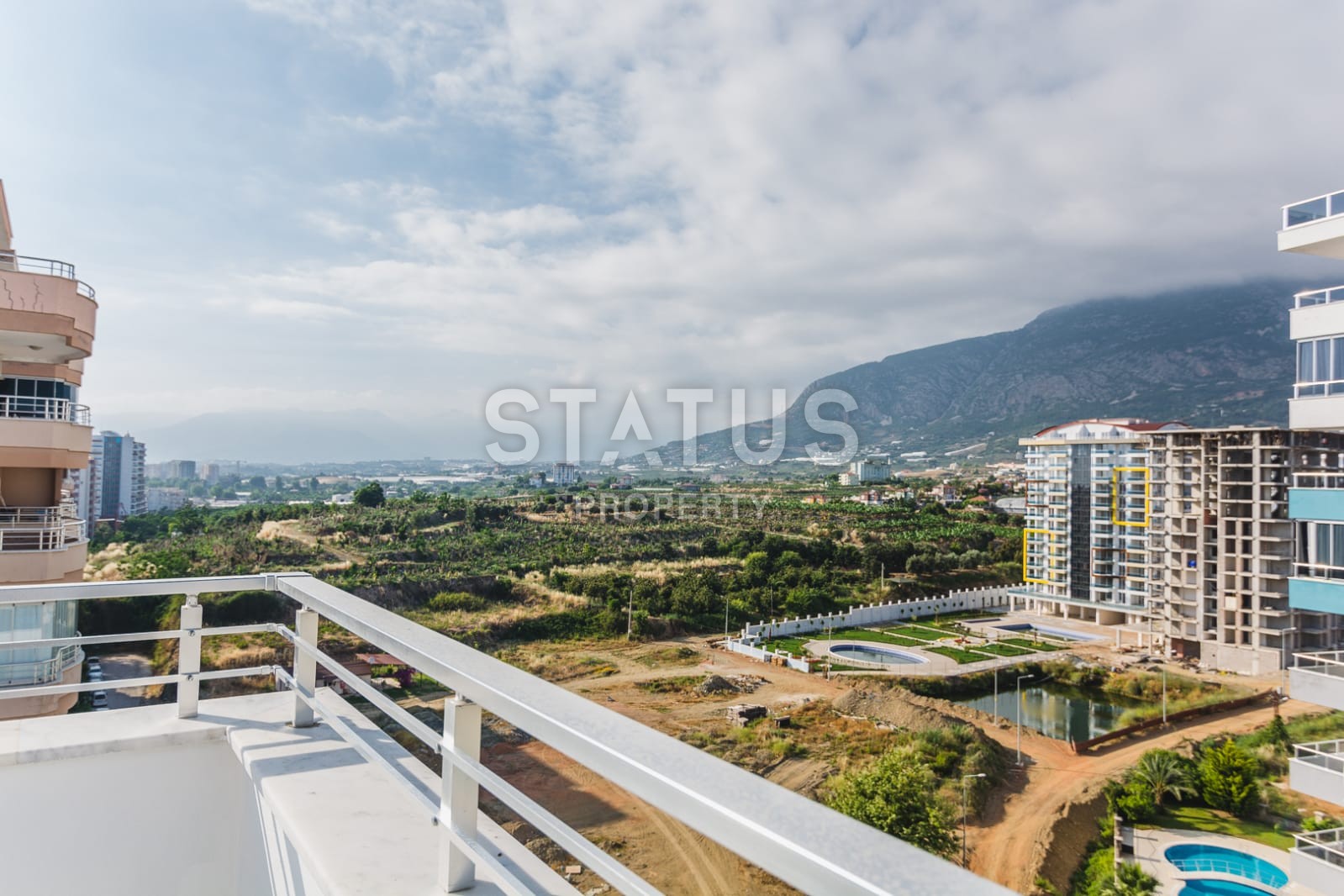 Двух уровневый пентхаус 2+1 с видом на море и горы, 150 м2. Алания, Махмутлар. фото 43