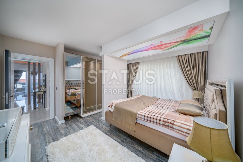 Апартаменты 2+1 с панорамным видом в элитном комплексе, 110 м2. Каргыджак, Алания. фото 13