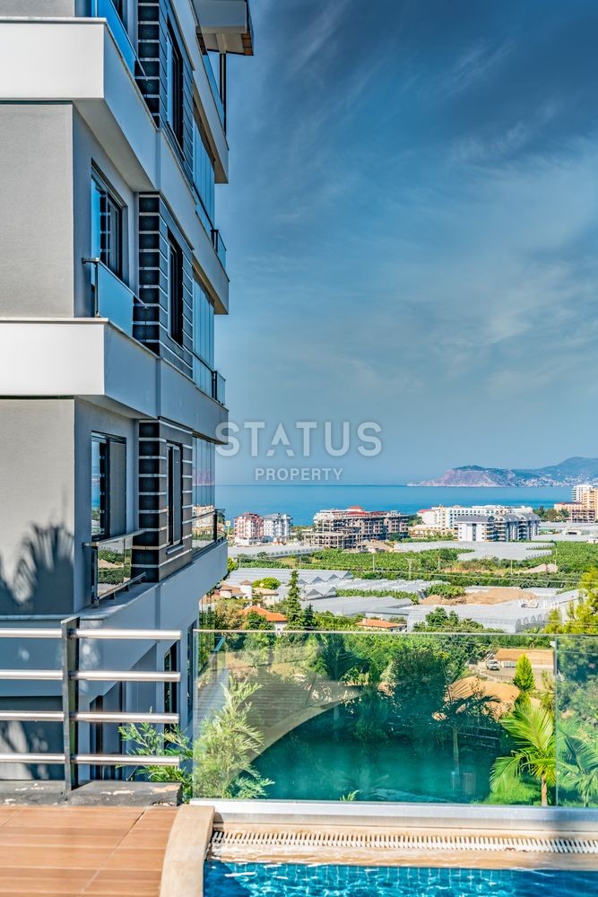 Апартаменты 2+1 с панорамным видом в элитном комплексе, 110 м2. Каргыджак, Алания. фото 18