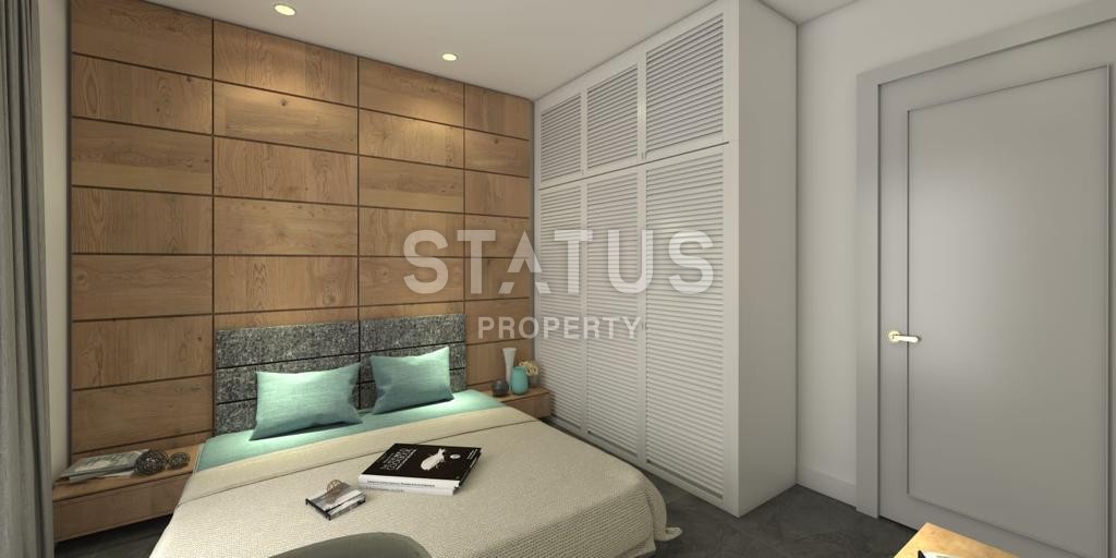 Двухуровневая квартира 2+1 ремонтом на этапе строительства в Махмутларе, 110 м2. фото 11