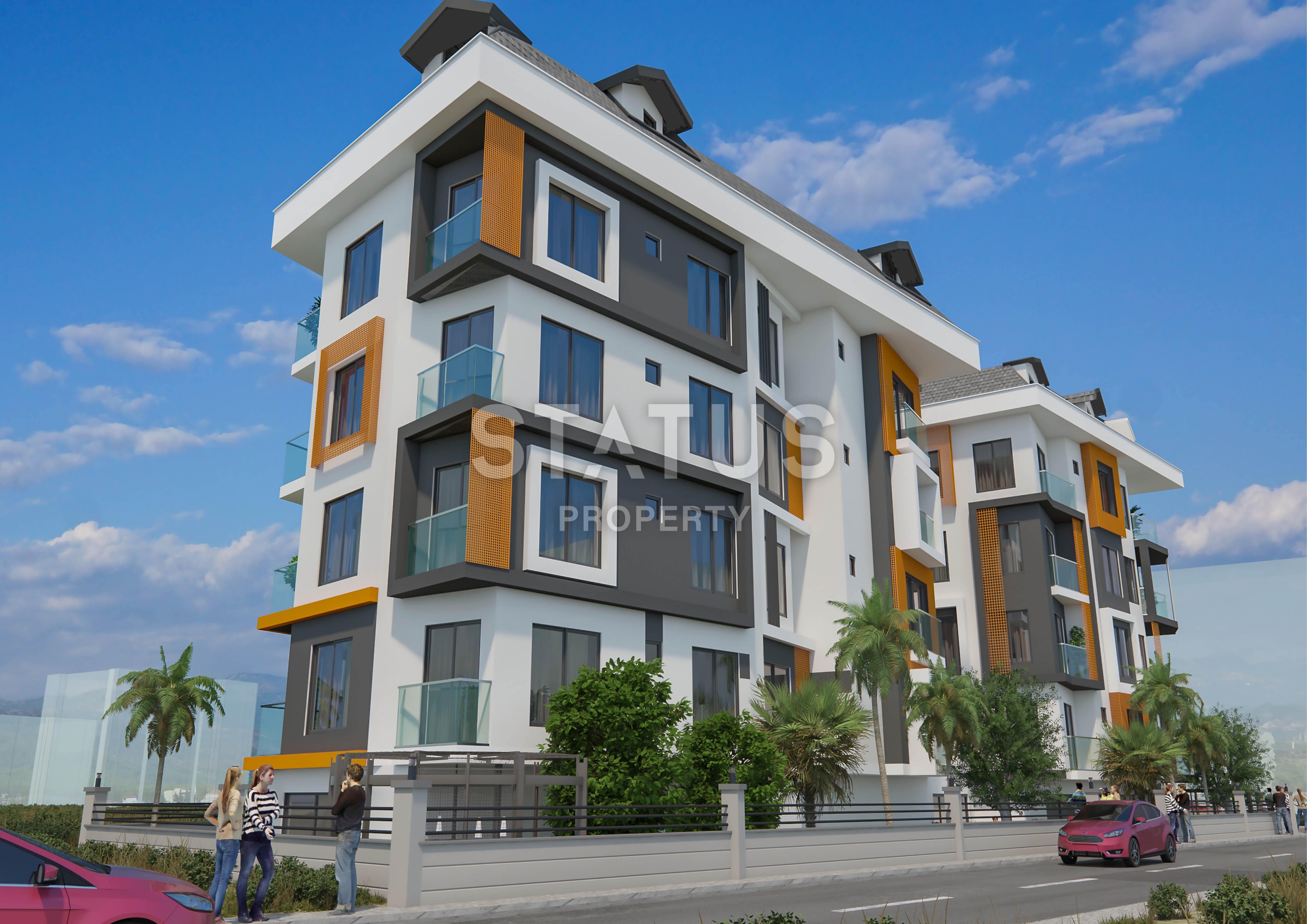 Инвестиционный проект на стадии строительства в шаговой доступности от пляжа Клеопатра фото 9