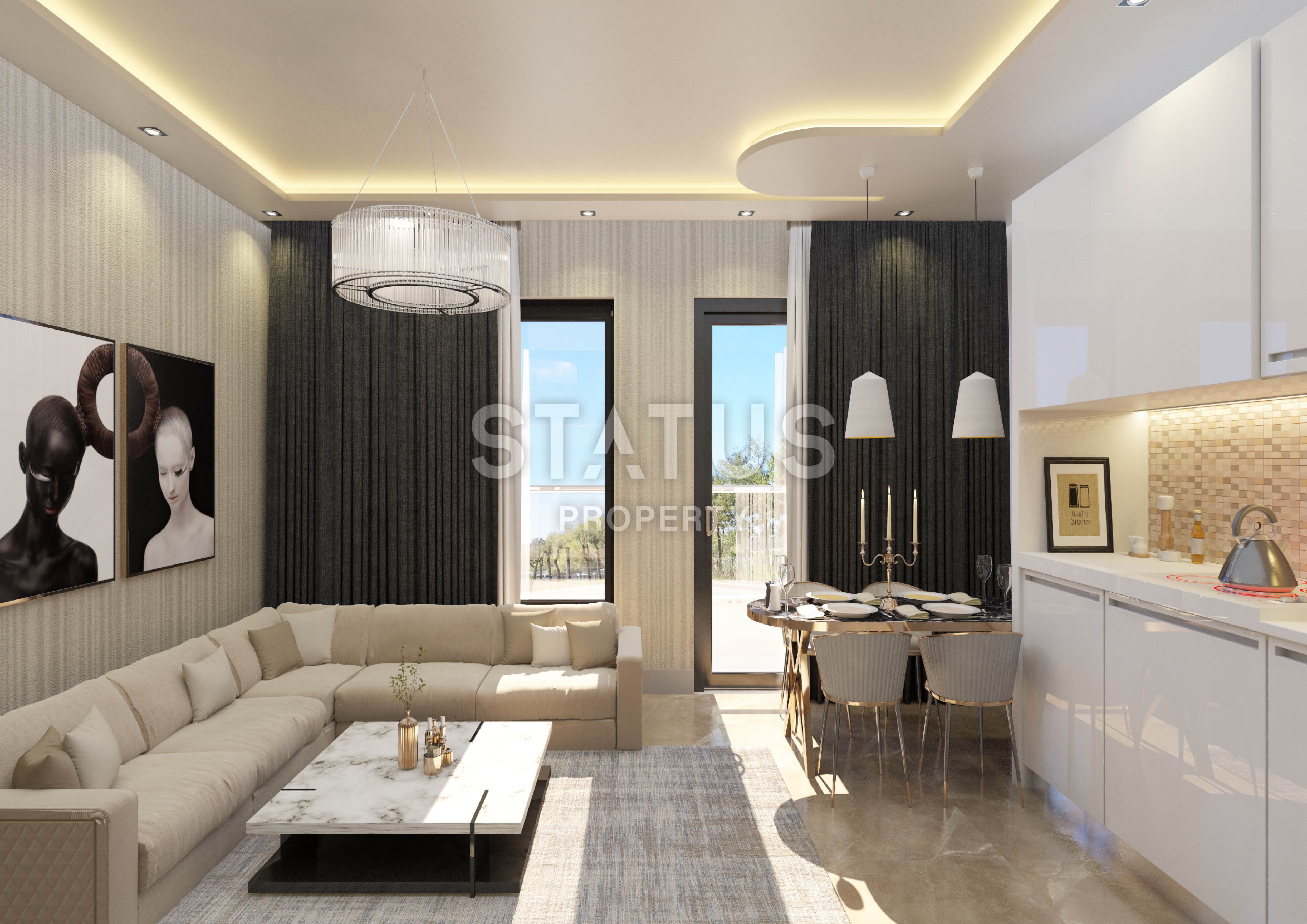 Инвестиционный проект на стадии строительства в шаговой доступности от пляжа Клеопатра фото 12