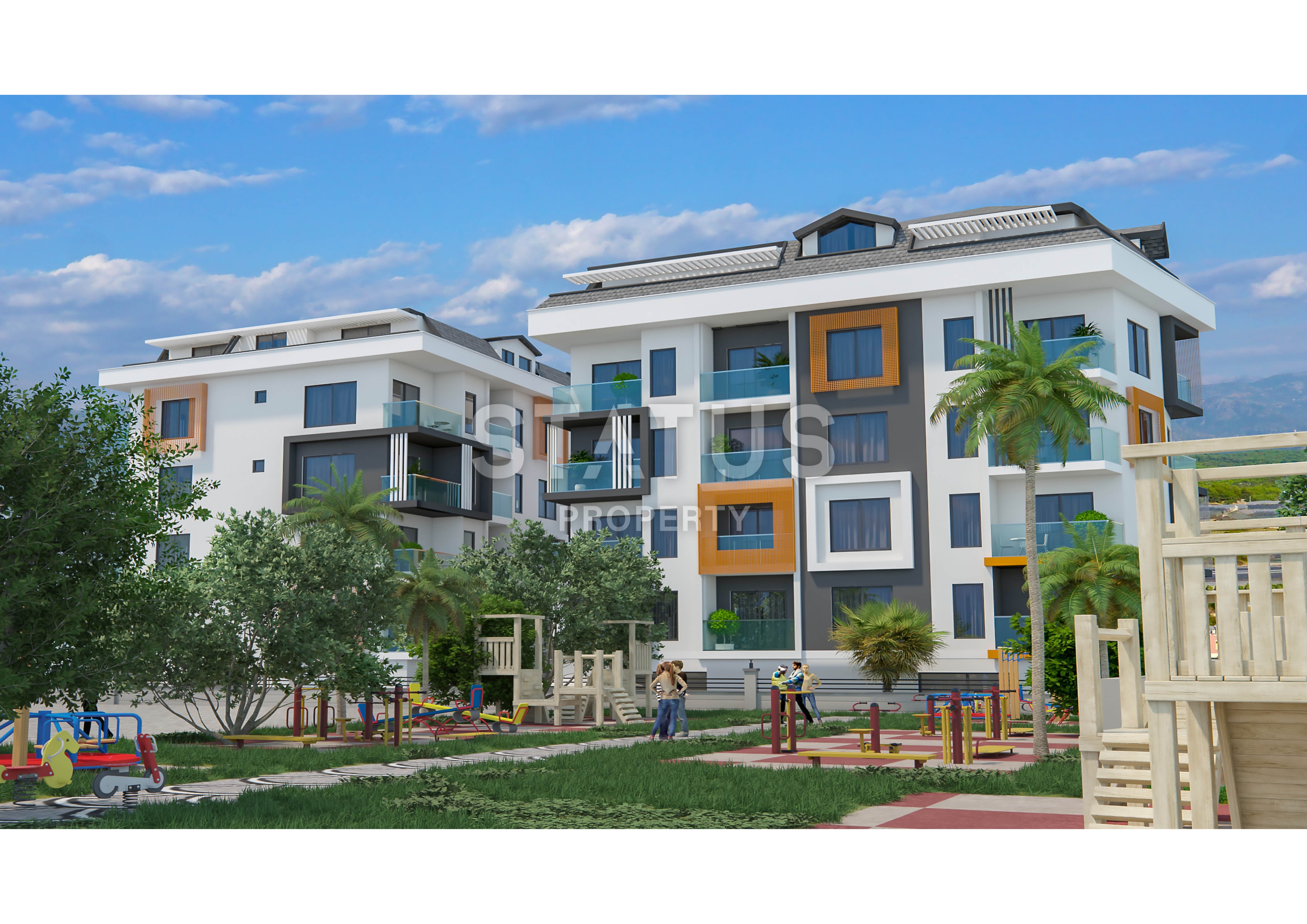 Инвестиционный проект на стадии строительства в шаговой доступности от пляжа Клеопатра фото 13