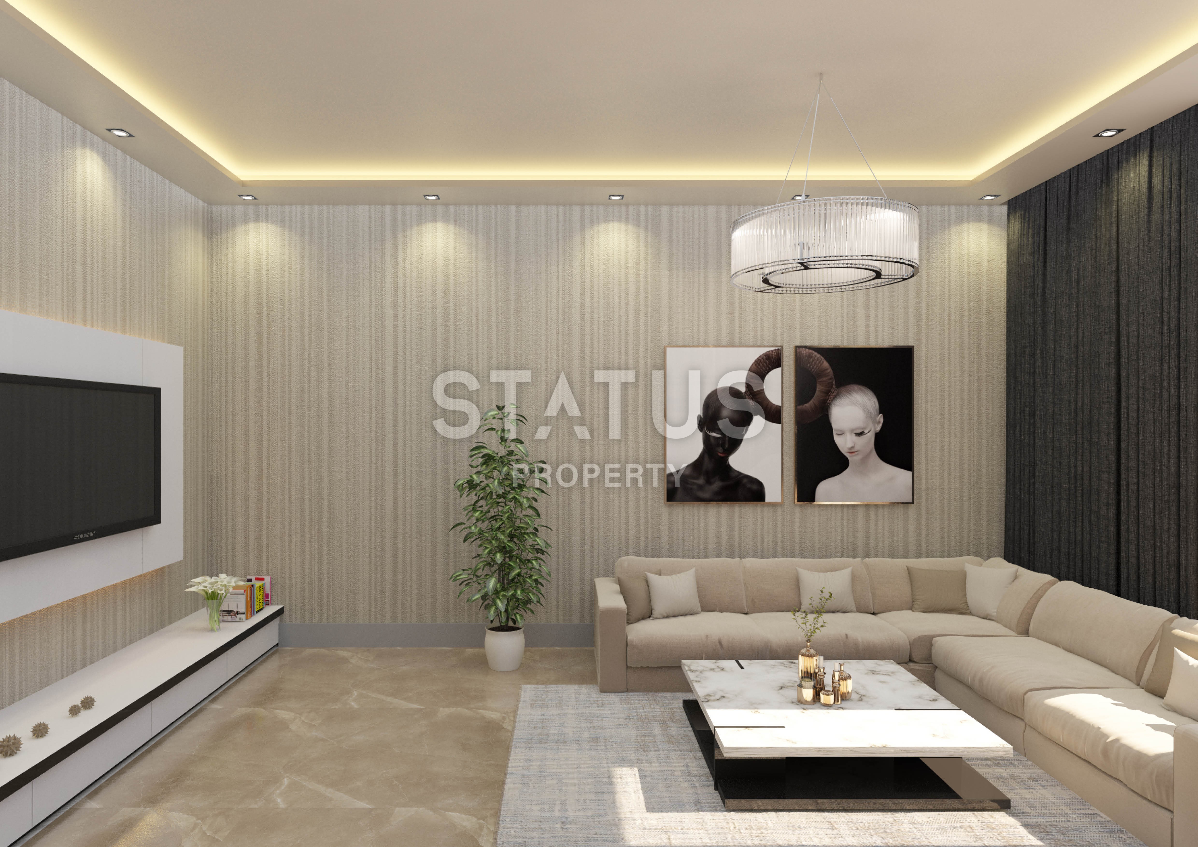 Инвестиционный проект на стадии строительства в шаговой доступности от пляжа Клеопатра фото 14