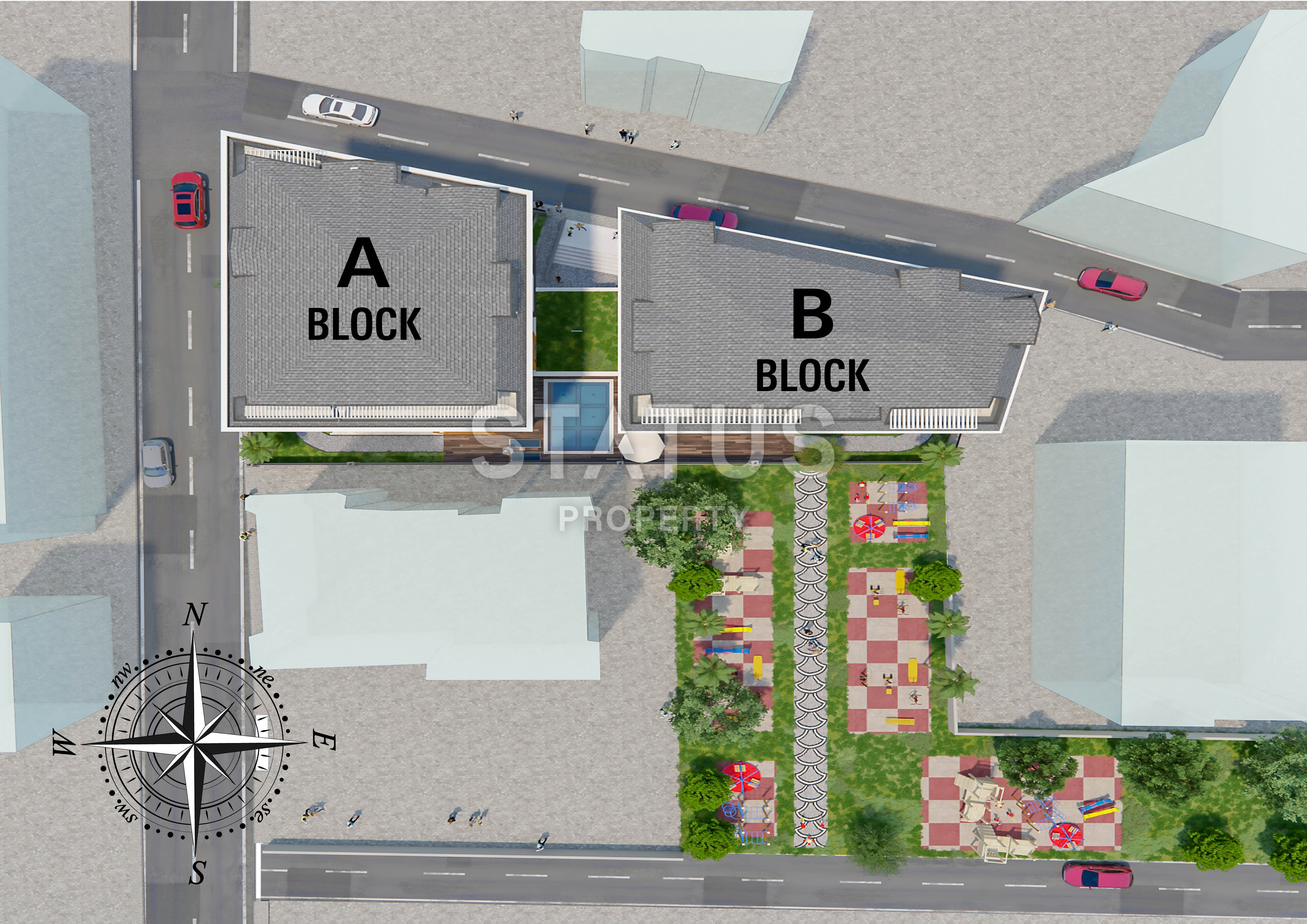 Инвестиционный проект на стадии строительства в шаговой доступности от пляжа Клеопатра фото 16
