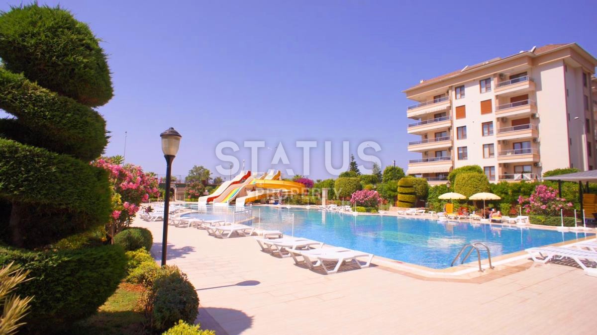 Шикарная квартира планировки 2+1, 120 м2 с видом на море в районе Тосмур, Аланья фото 3