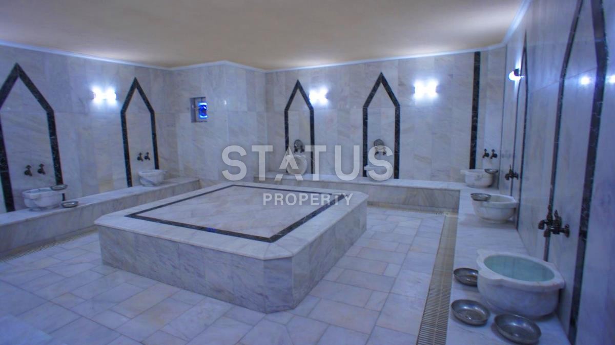 Шикарная квартира планировки 2+1, 120 м2 с видом на море в районе Тосмур, Аланья фото 6