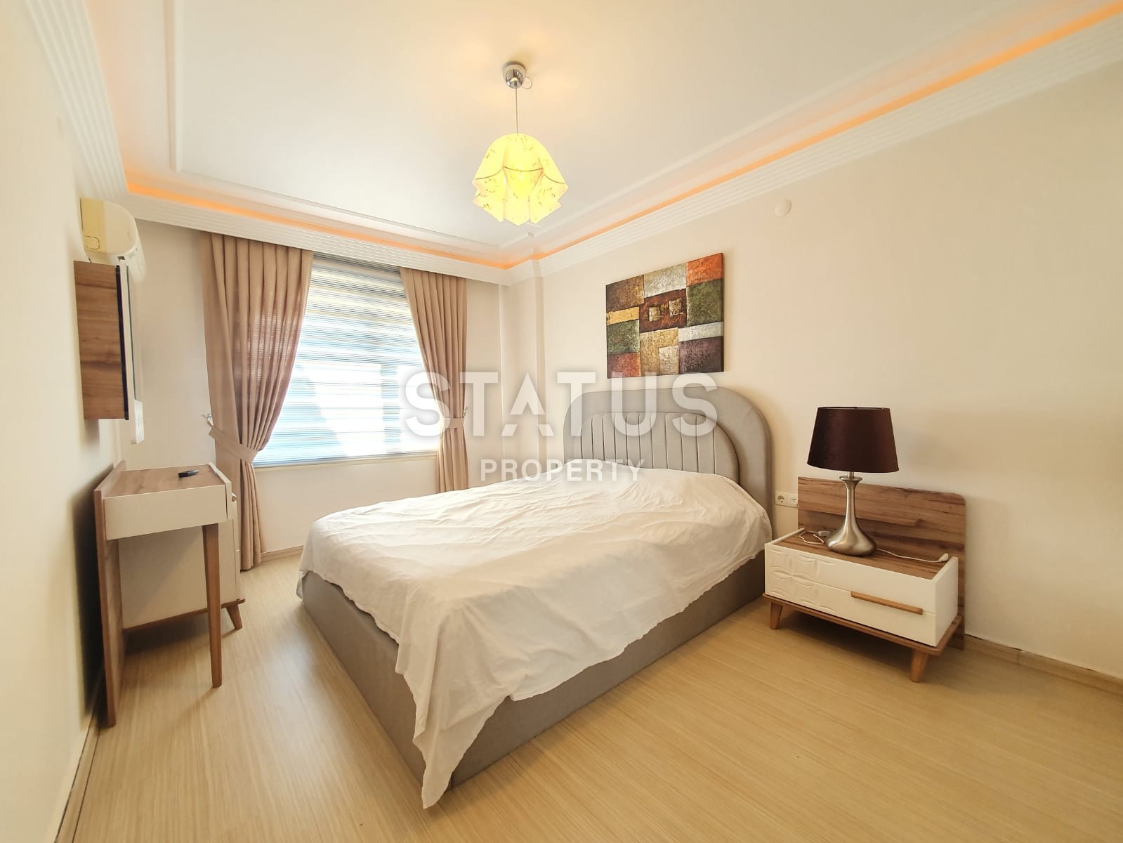 Шикарная квартира планировки 2+1, 120 м2 с видом на море в районе Тосмур, Аланья фото 16