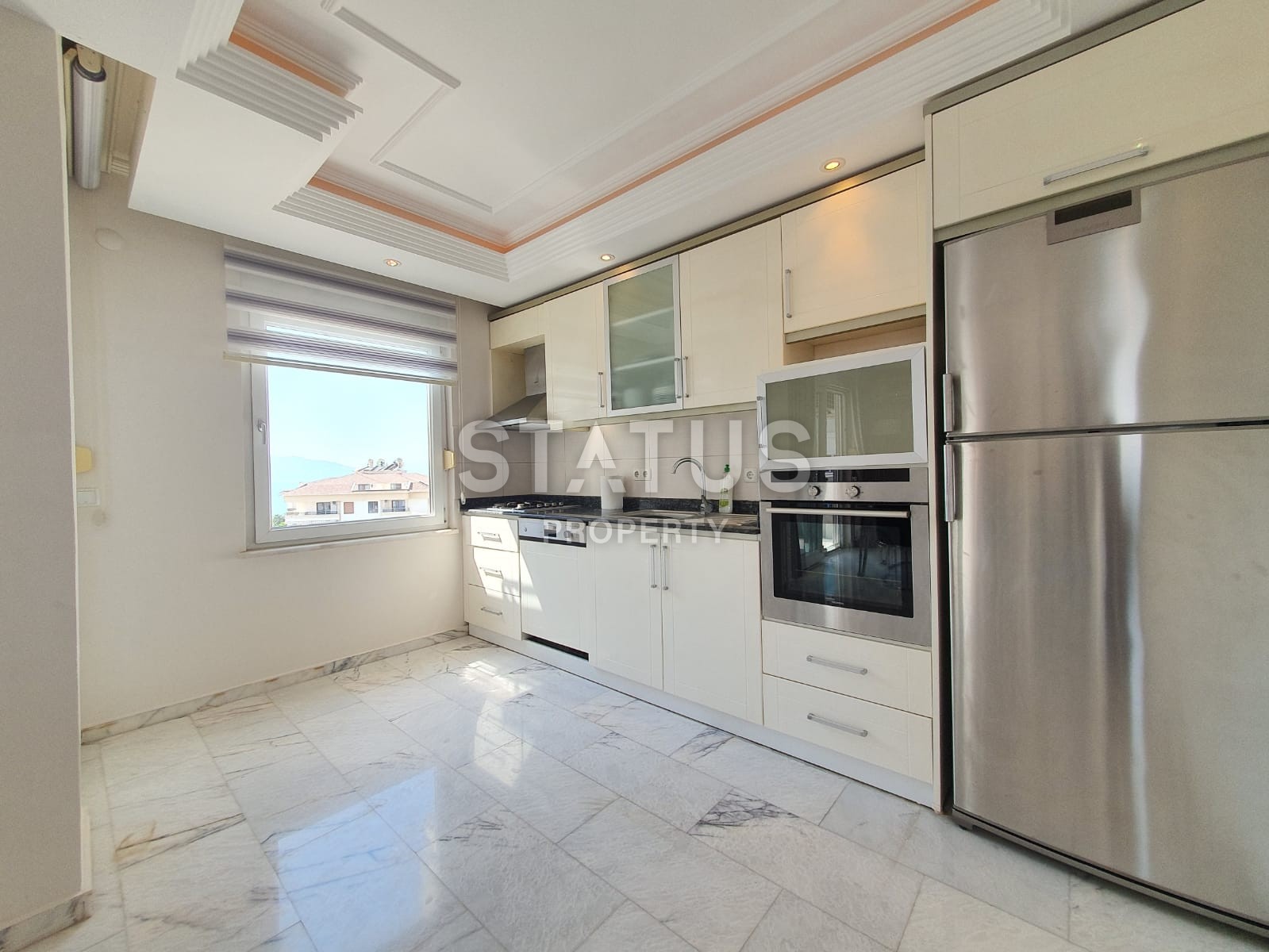 Шикарная квартира планировки 2+1, 120 м2 с видом на море в районе Тосмур, Аланья фото 19