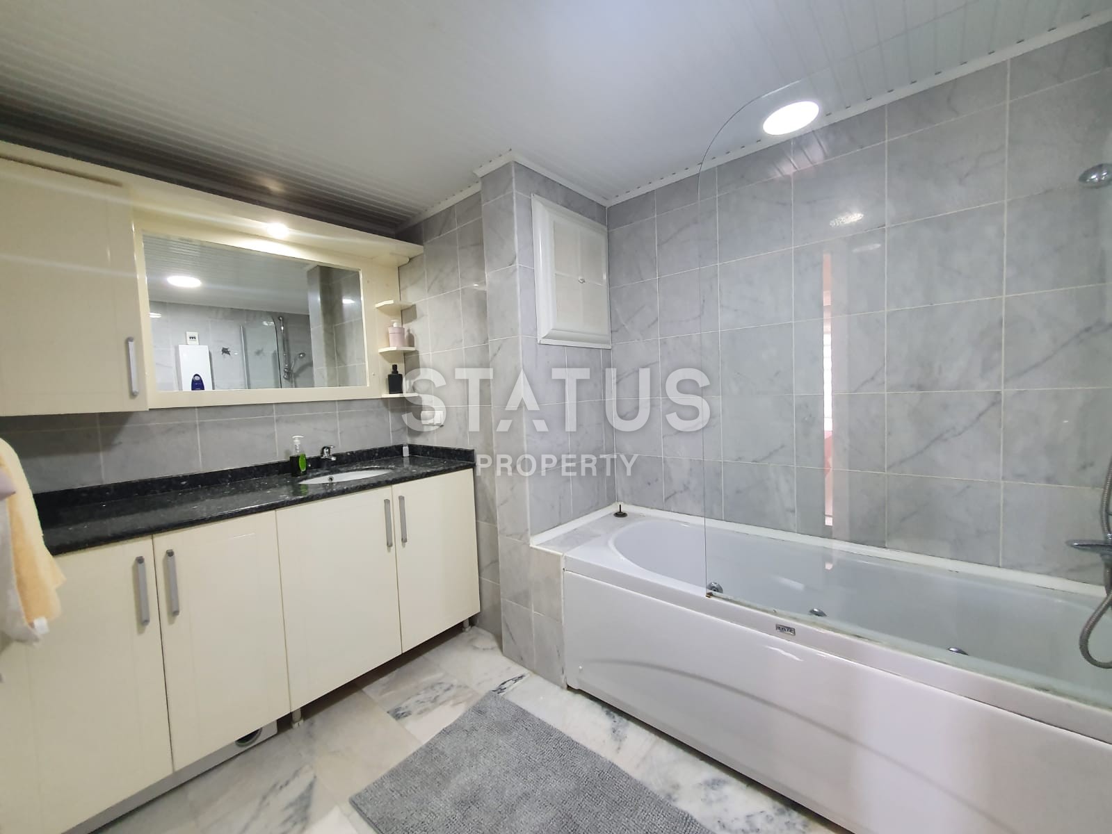 Шикарная квартира планировки 2+1, 120 м2 с видом на море в районе Тосмур, Аланья фото 20