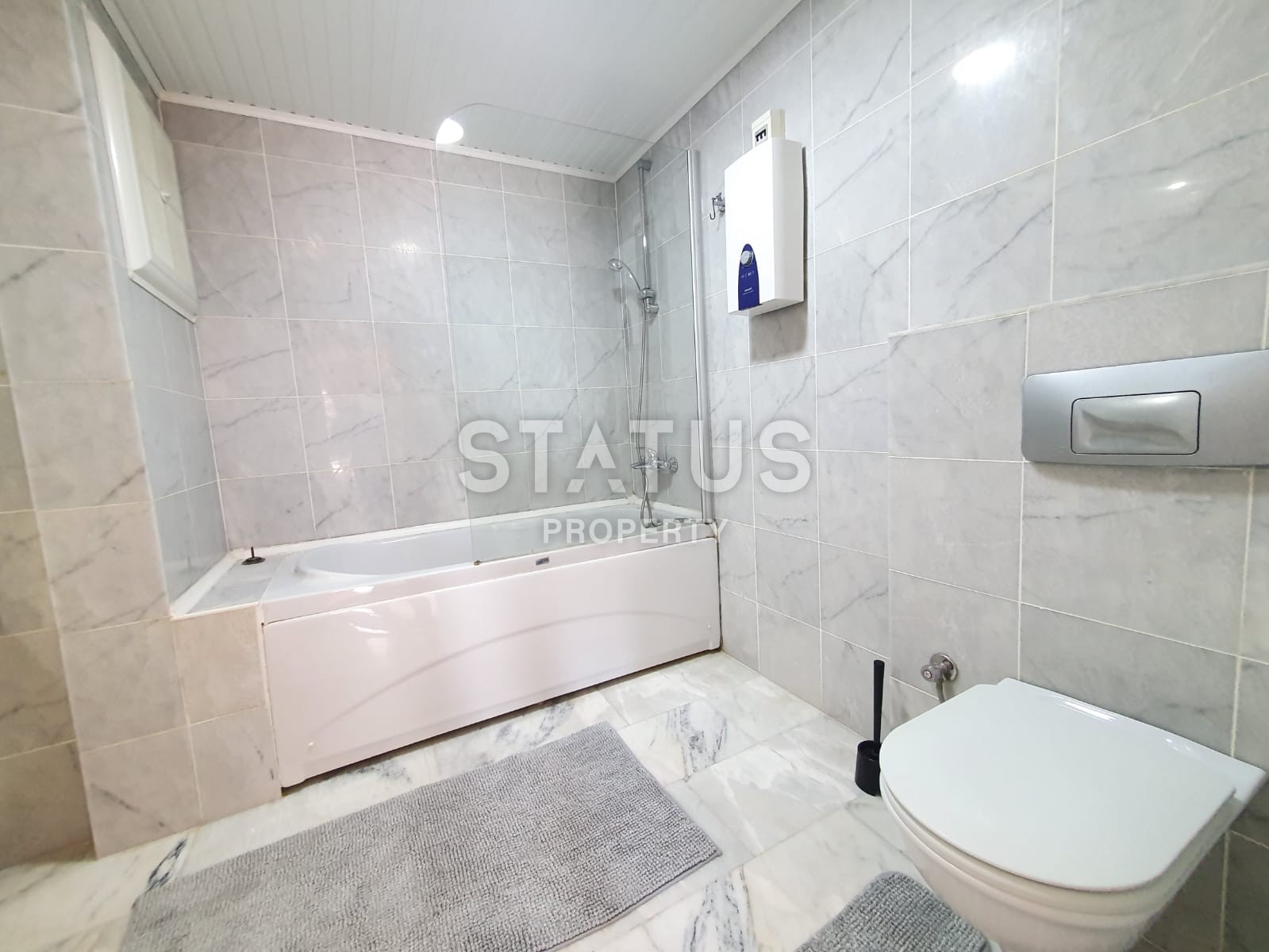 Шикарная квартира планировки 2+1, 120 м2 с видом на море в районе Тосмур, Аланья фото 23