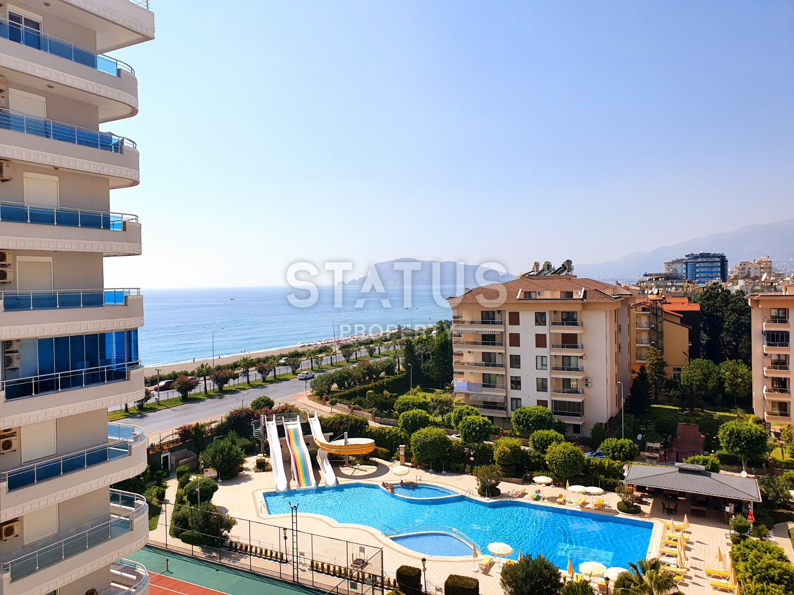 Шикарная квартира планировки 2+1, 120 м2 с видом на море в районе Тосмур, Аланья фото 26