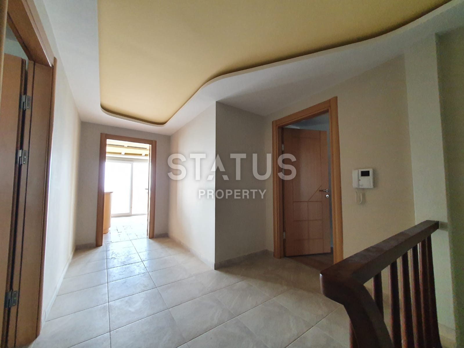 Двух уровневые апартаменты 4+1 с прямым видом на море, 220 м2. Кестель, Алания фото 11